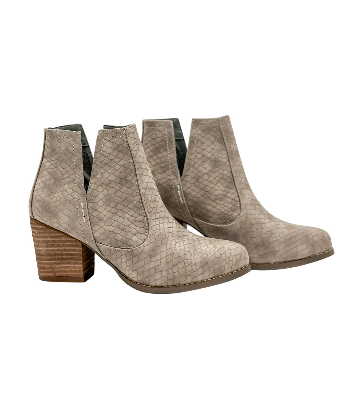 Tarim Bootie in Taupe - Rural Haze