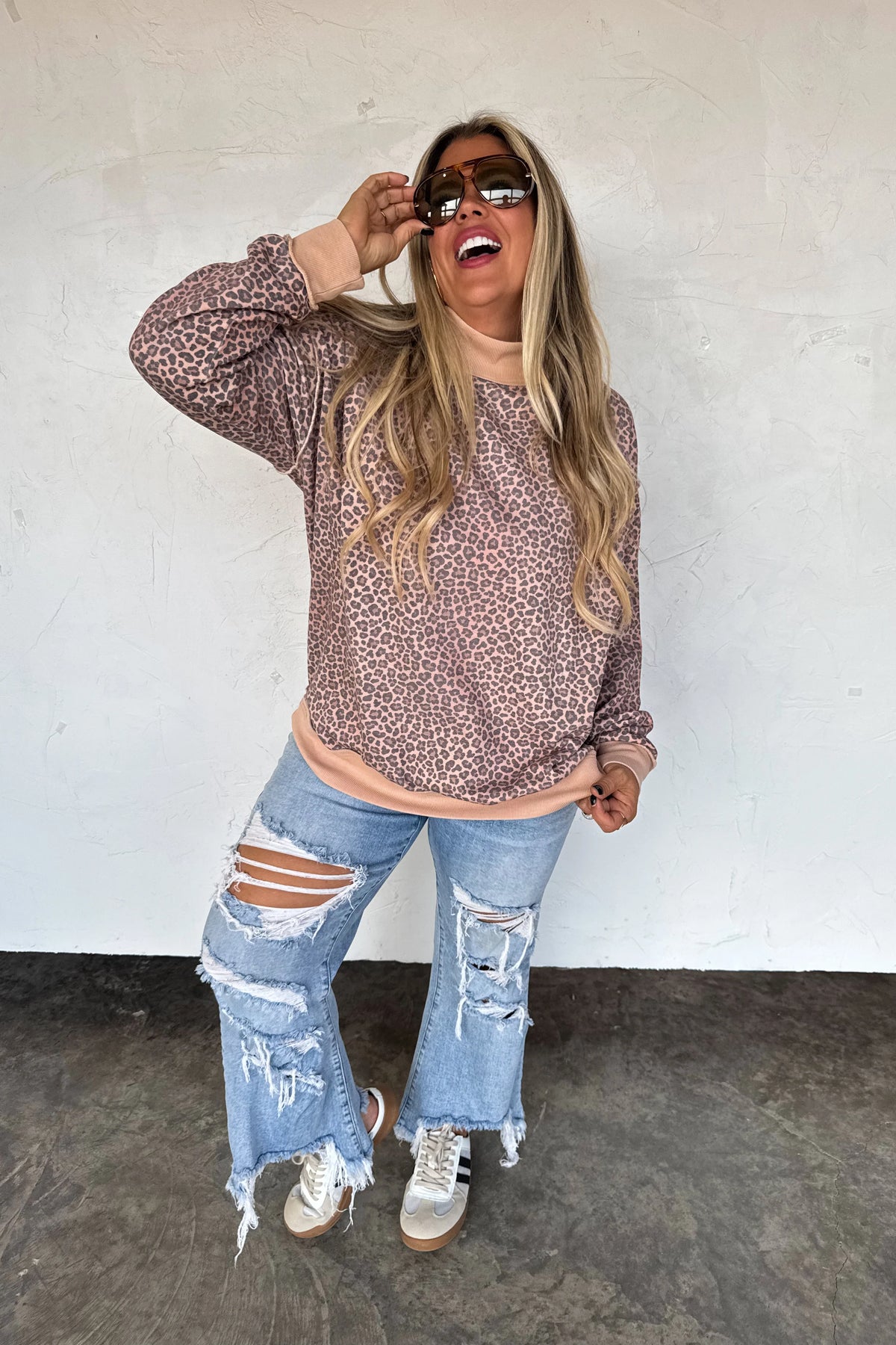 PREORDER: Miller Mock Neck Sweatshirt