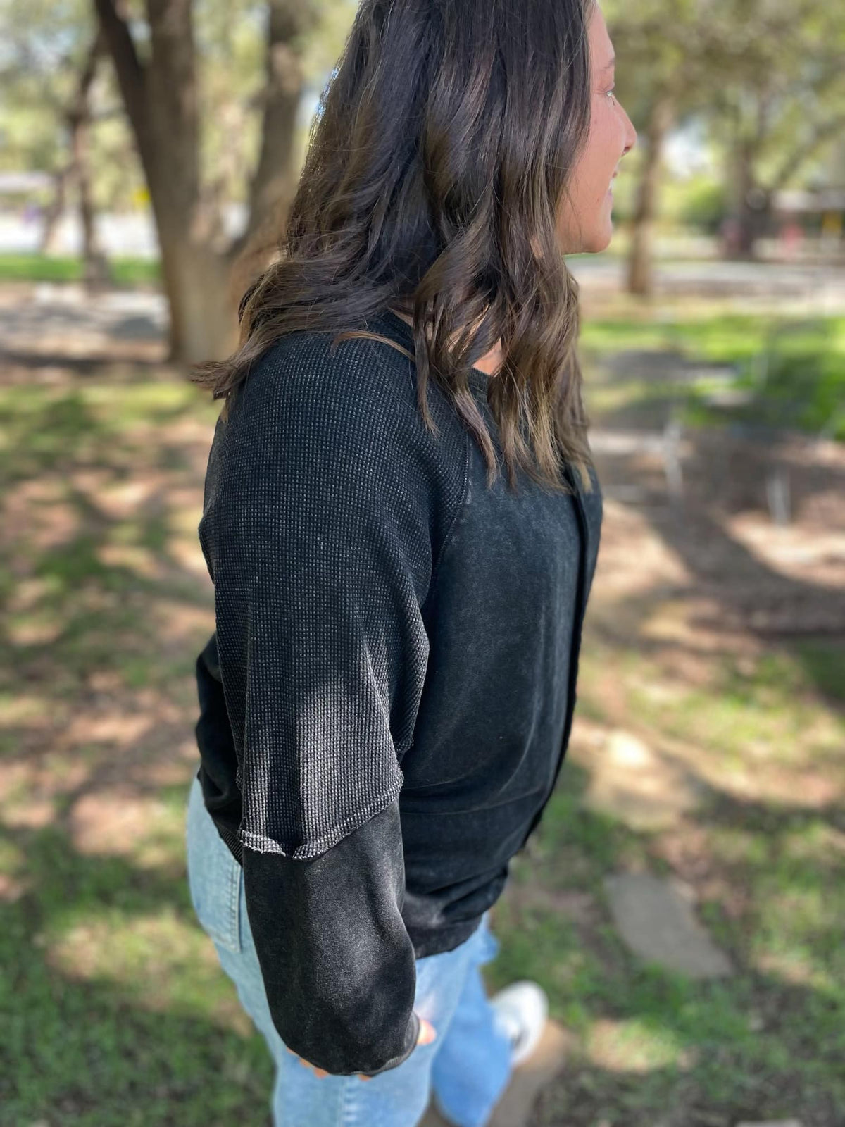PREORDER: Best Selling Elliott Exposed Seam Sweatshirt in Five Colors - Ships in 4 weeks