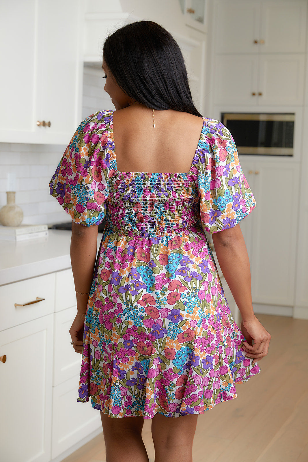 Bright Blooms Floral Dress - 5/16/2023