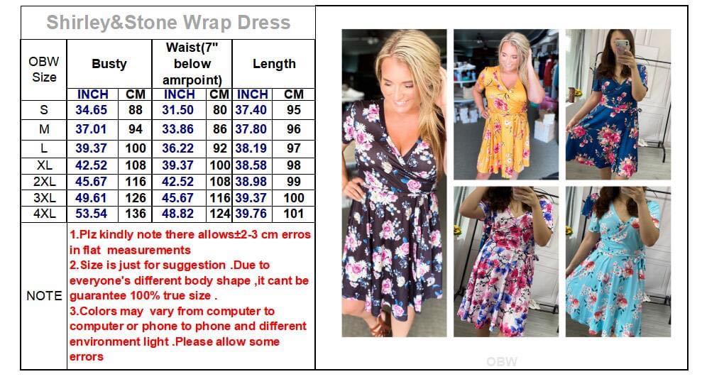 Caroline Wrap Dress in Six Colors - RTS