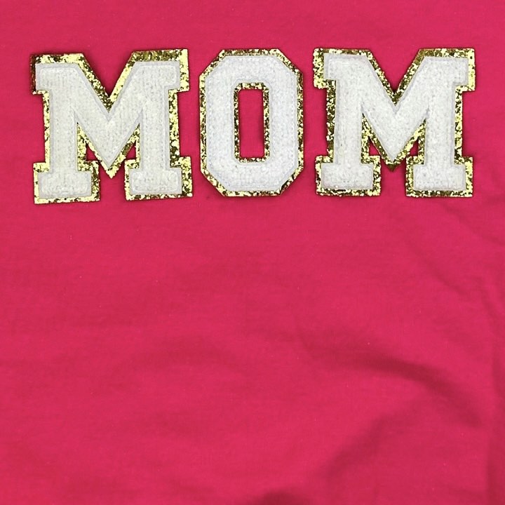 Baseball Mom Chenille Patch Sweatshirt - RTS