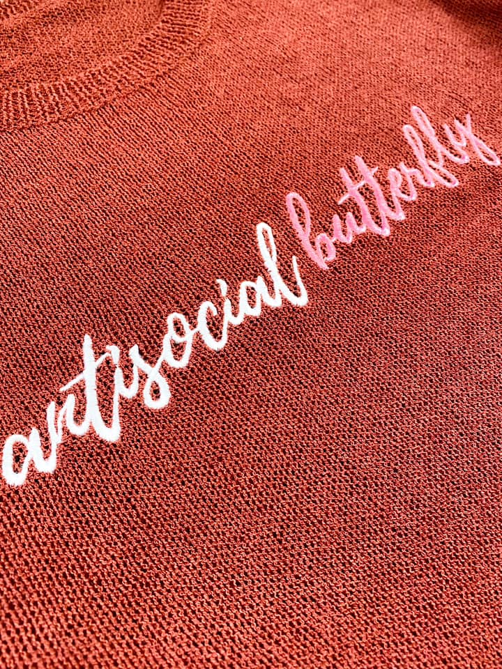 Antisocial Knitted Crewneck - RTS