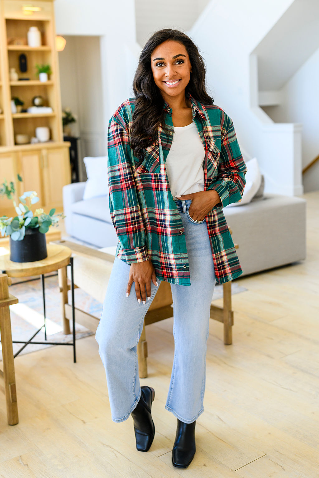 PREORDER: Lightweight Plaid Flannel In Four Colors