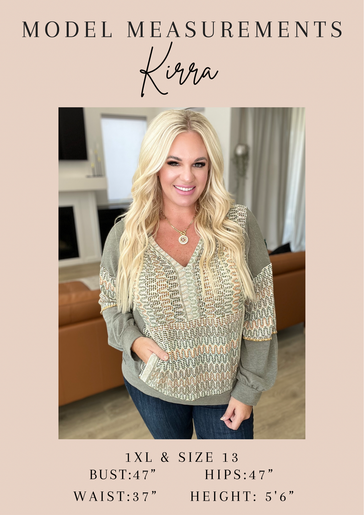 Baby Waffle Long Sleeve Top in Kelly Green - 11/29/2023