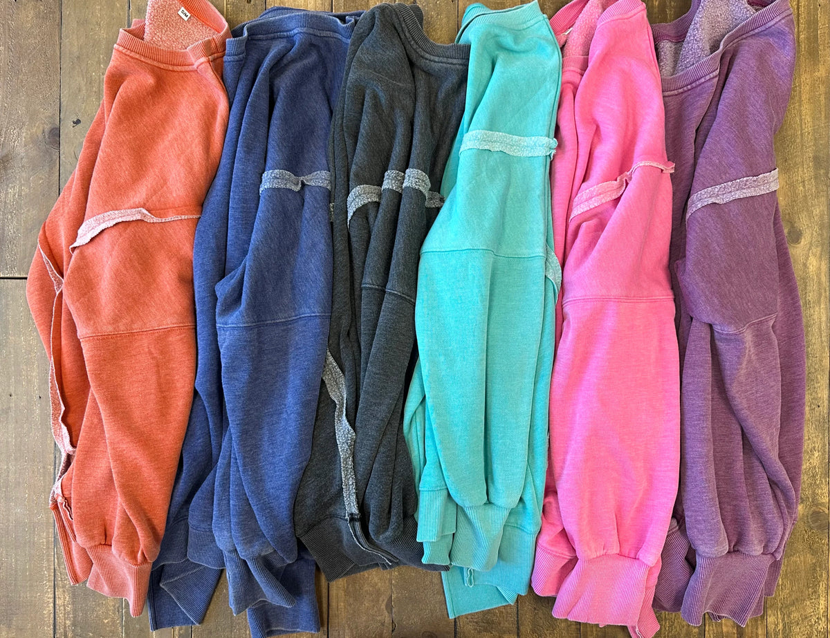 Classic Crew Pullover In Six Colors - RTS