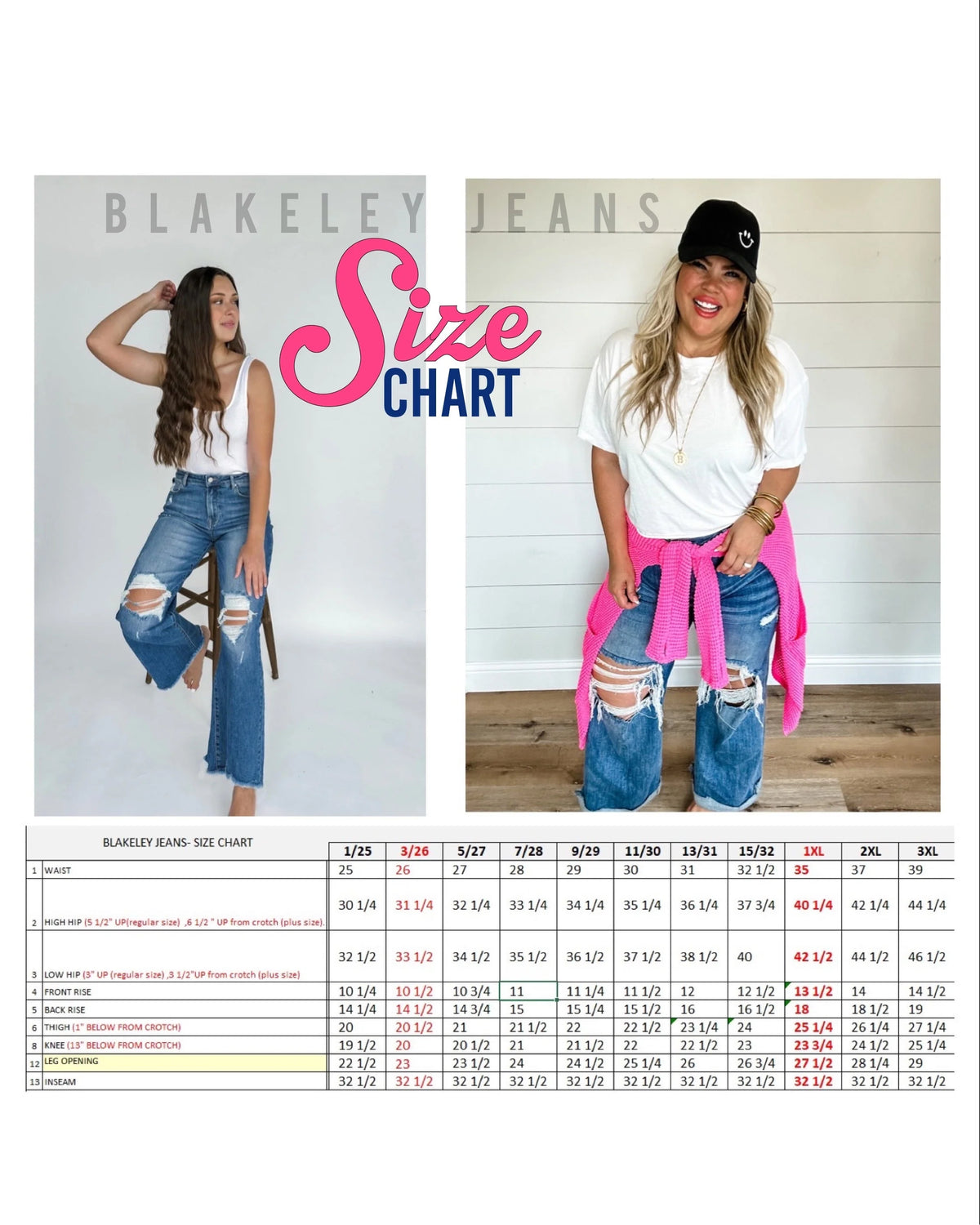 PREORDER: Blakeley Light Wash Distressed Jeans