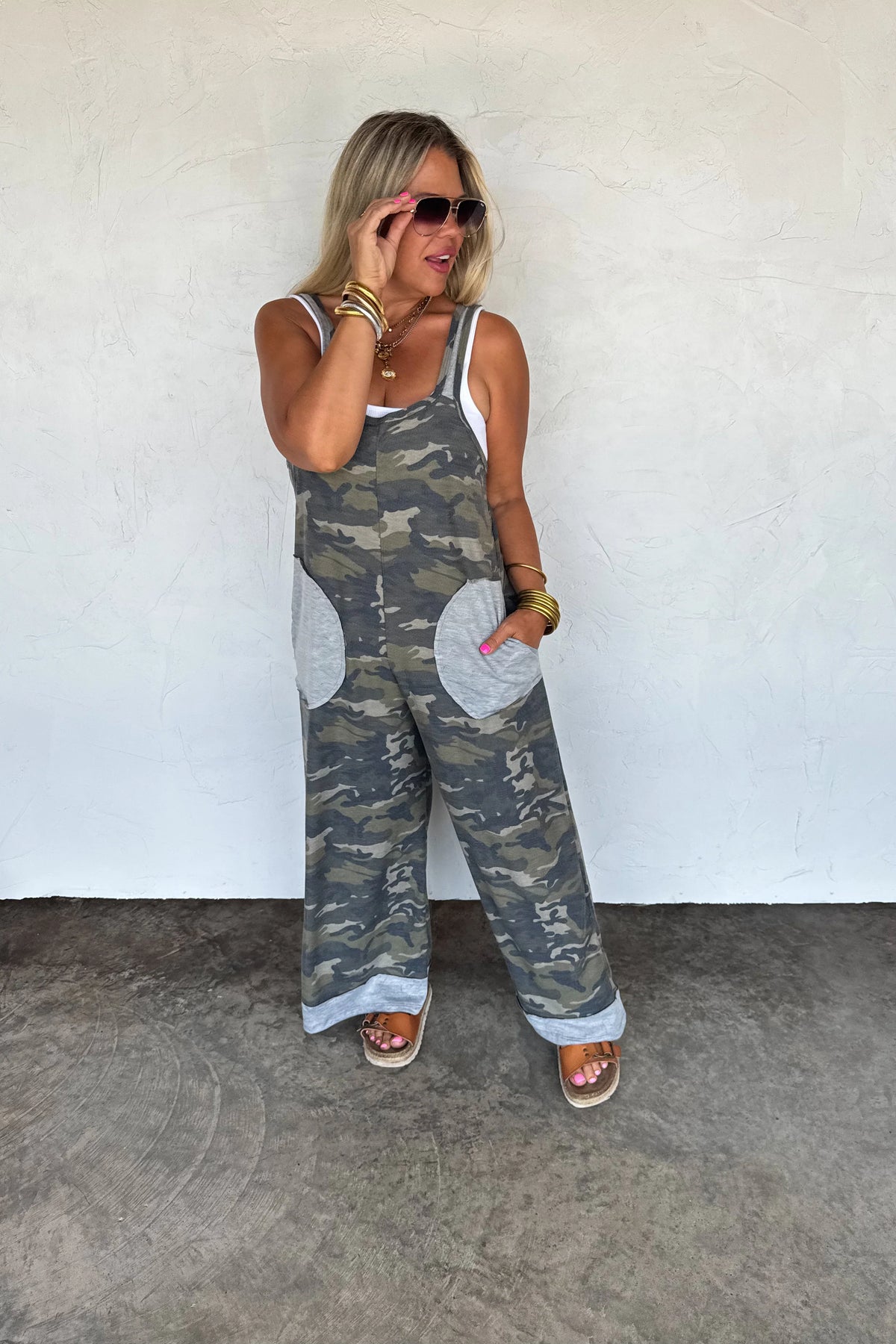 PREORDER: Ricki Camo Romper - **Limited Qtys**
