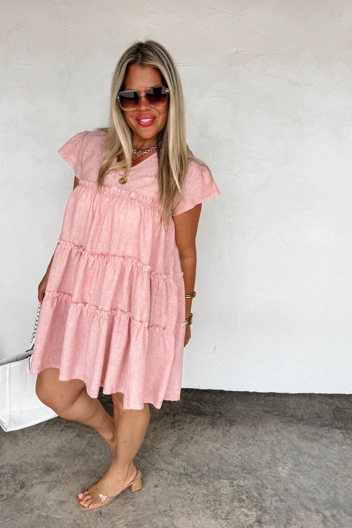 PREORDER: Day Dreaming Ruffle Dress - **Limited Qtys**