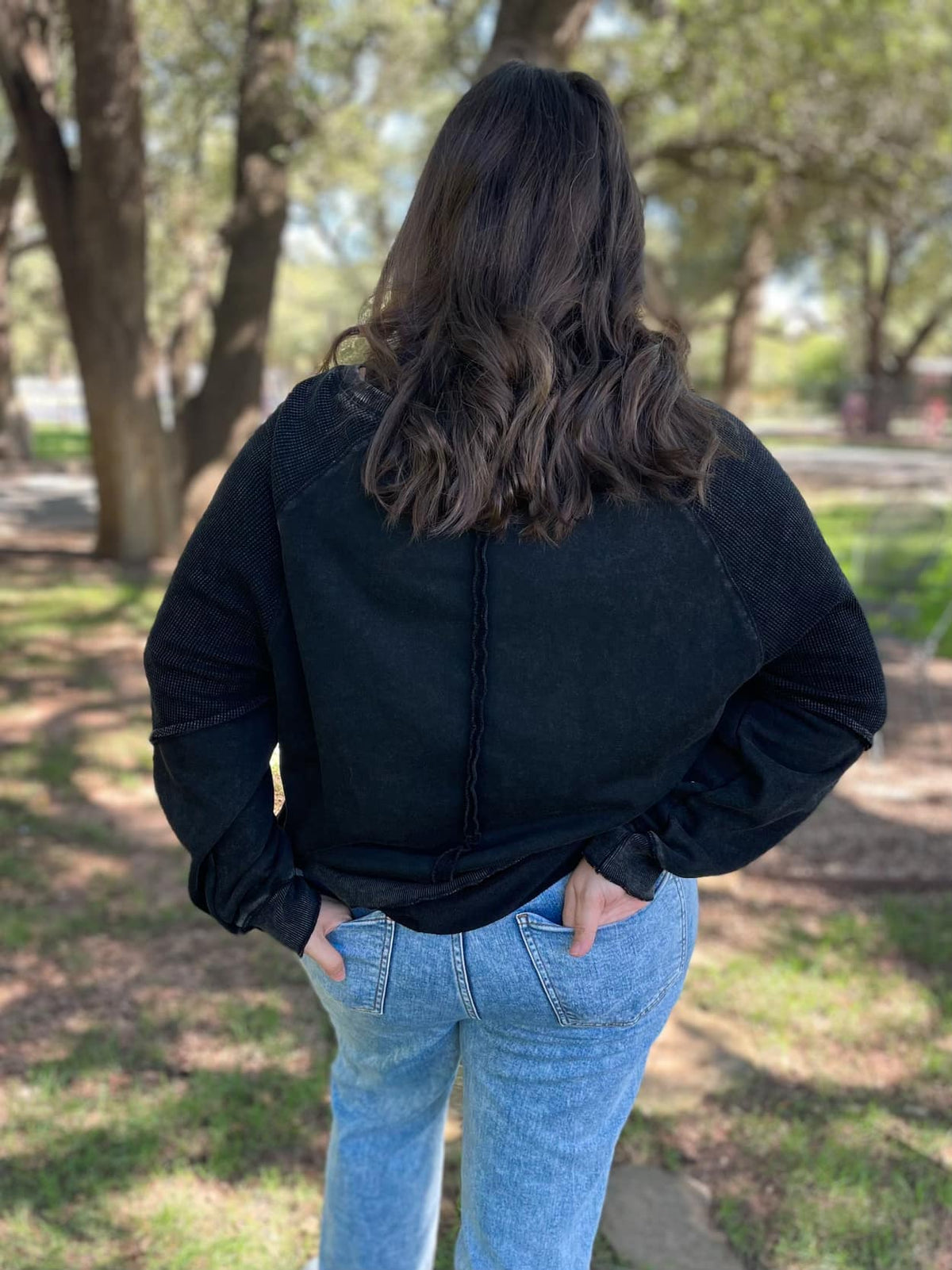 PREORDER: Best Selling Elliott Exposed Seam Sweatshirt in Five Colors - Ships in 4 weeks