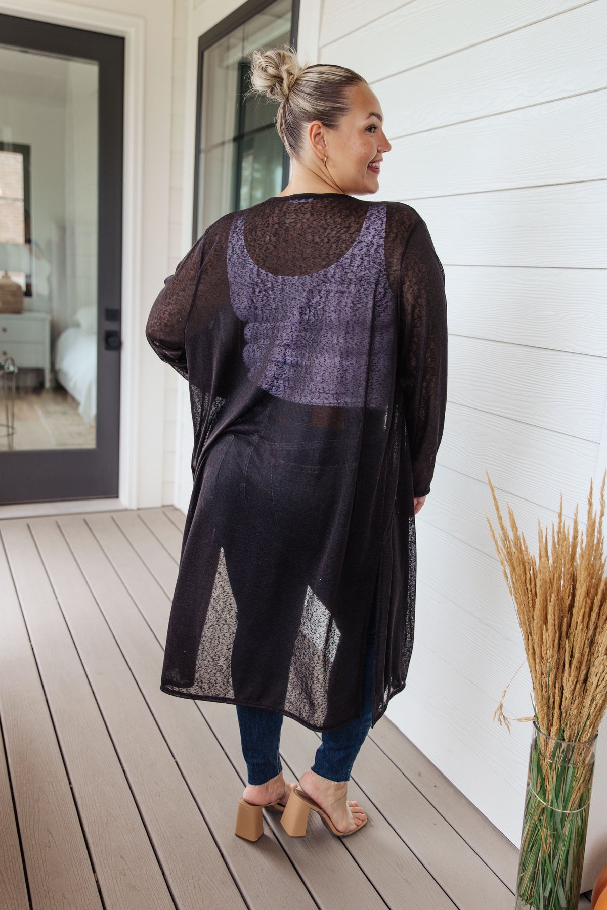 Afternoon Shade Sheer Cardigan - 1/15/2026