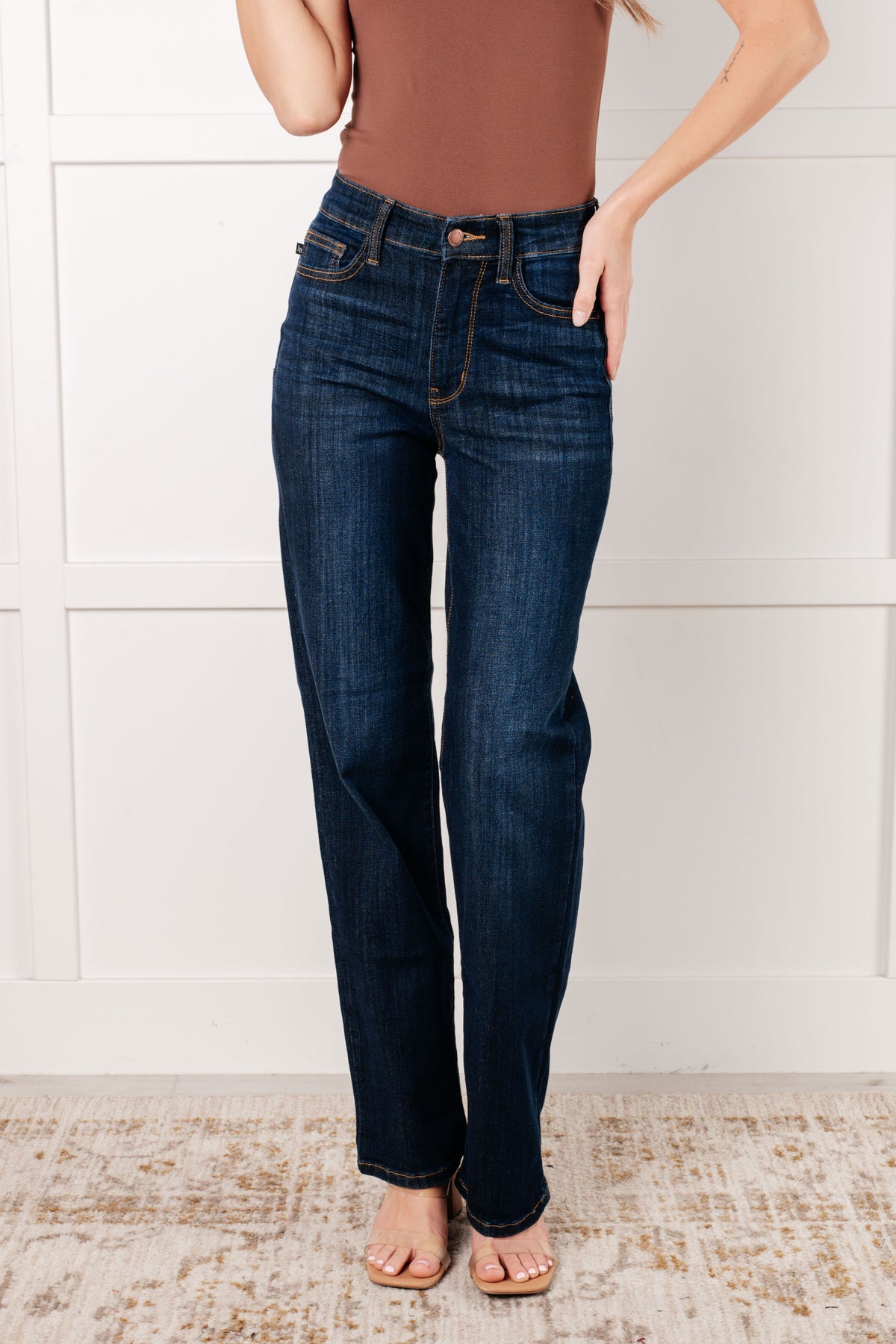 Alaina High Rise Classic Straight Jeans - 1/8/2025