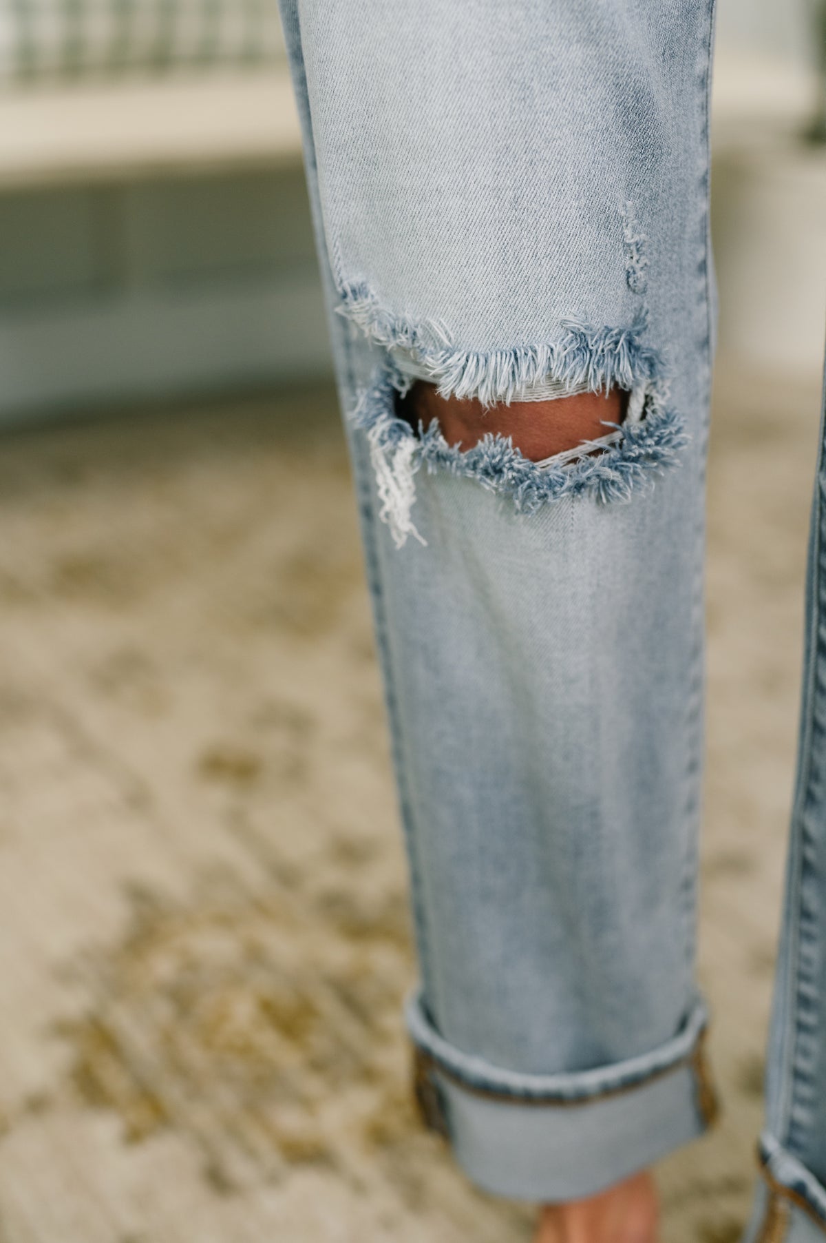 Alex Mid Rise Boyfriend Jean with Bandana Loop - 5/6/2026 NEW