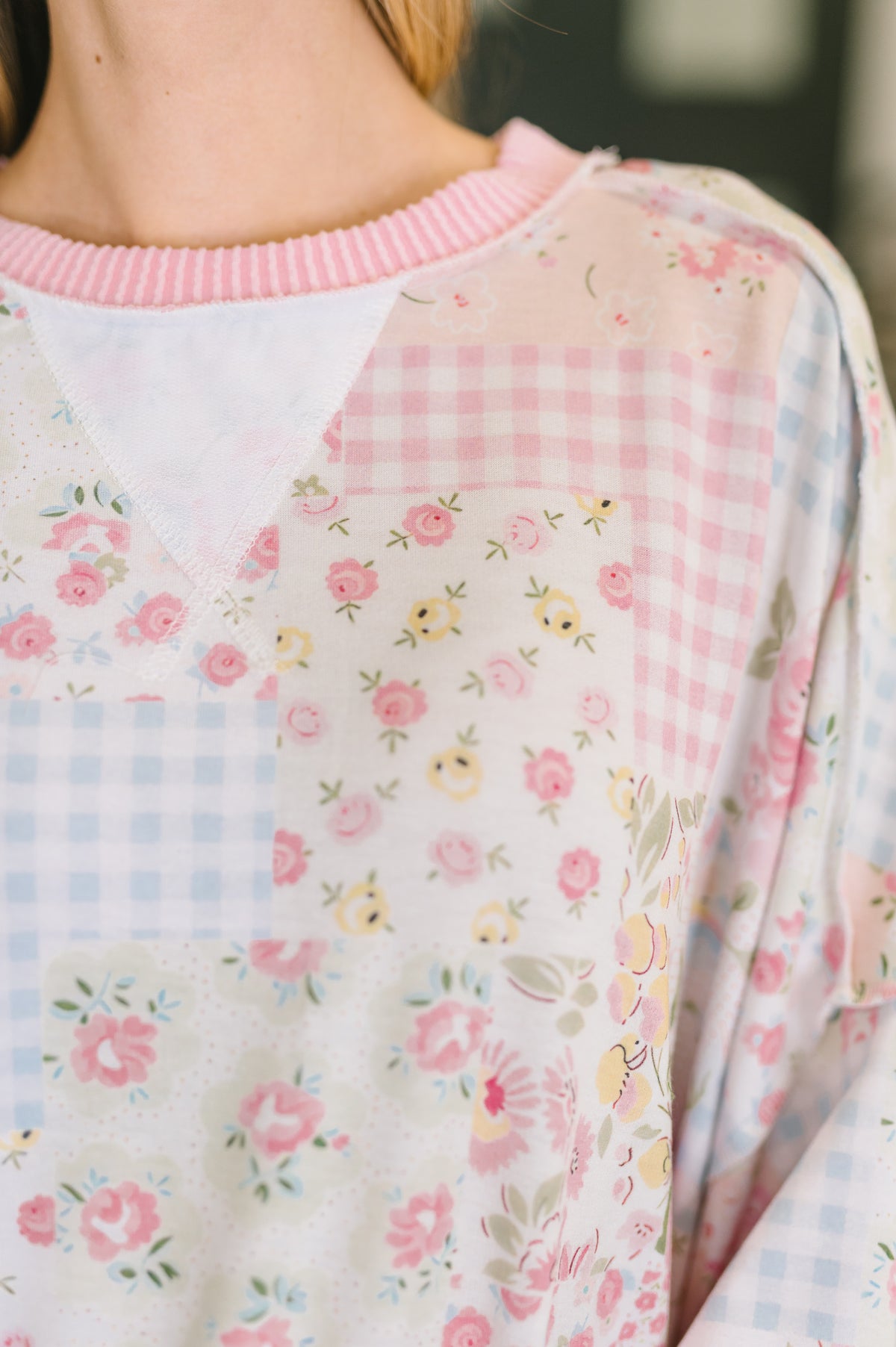 A Little Bias Printed Patchwork Top - 2/13/2026