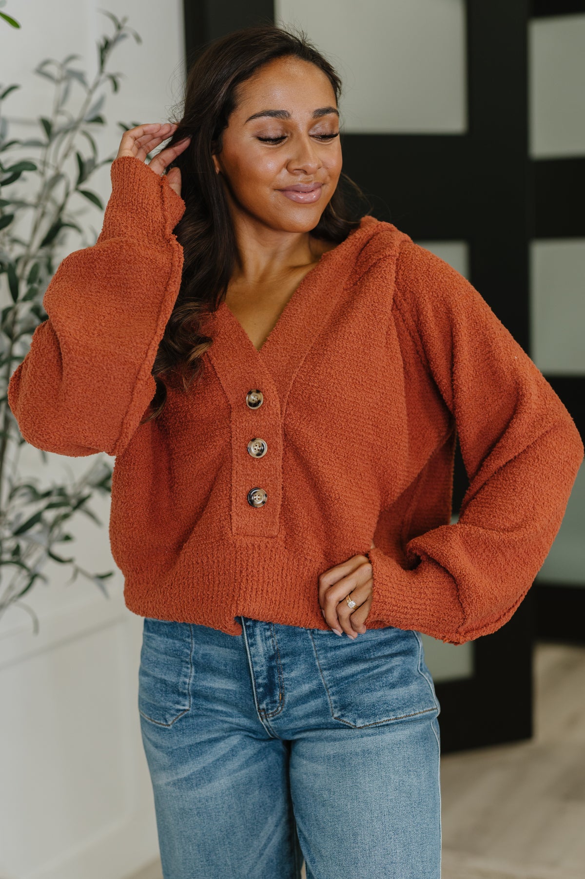All For Me Henley Sweater - 9/19/2025