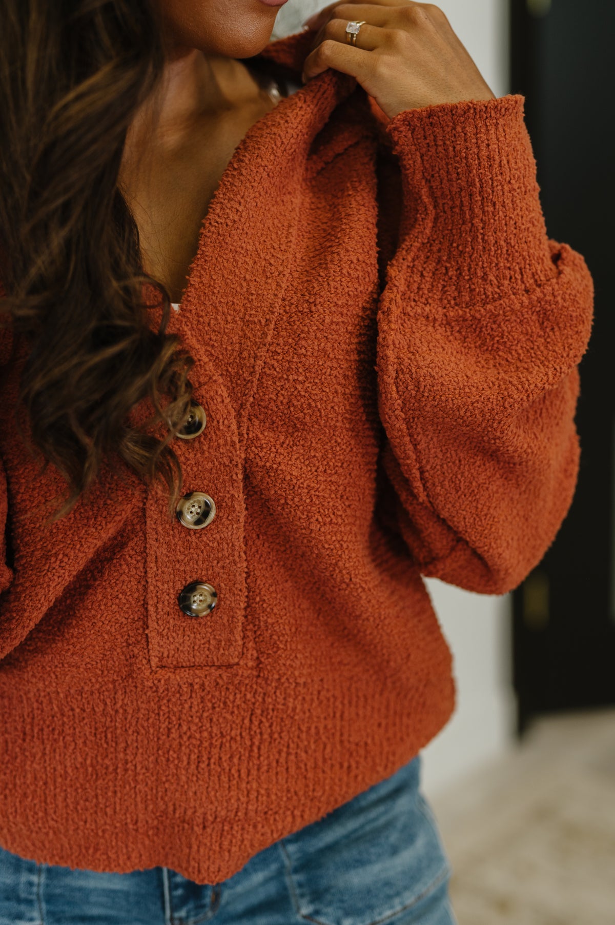 All For Me Henley Sweater - 9/19/2025