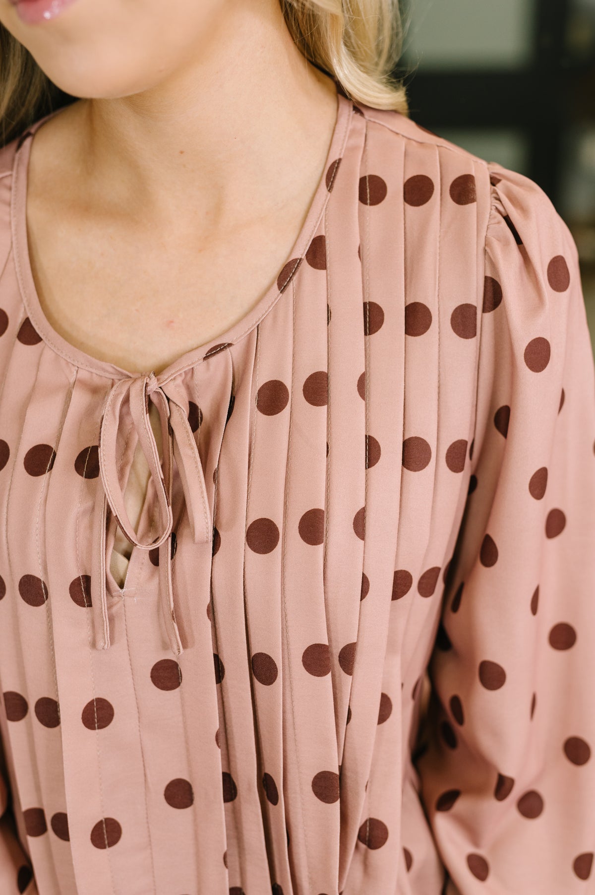 All My Lovin' Pleated Detail Dress - 9/18/2026