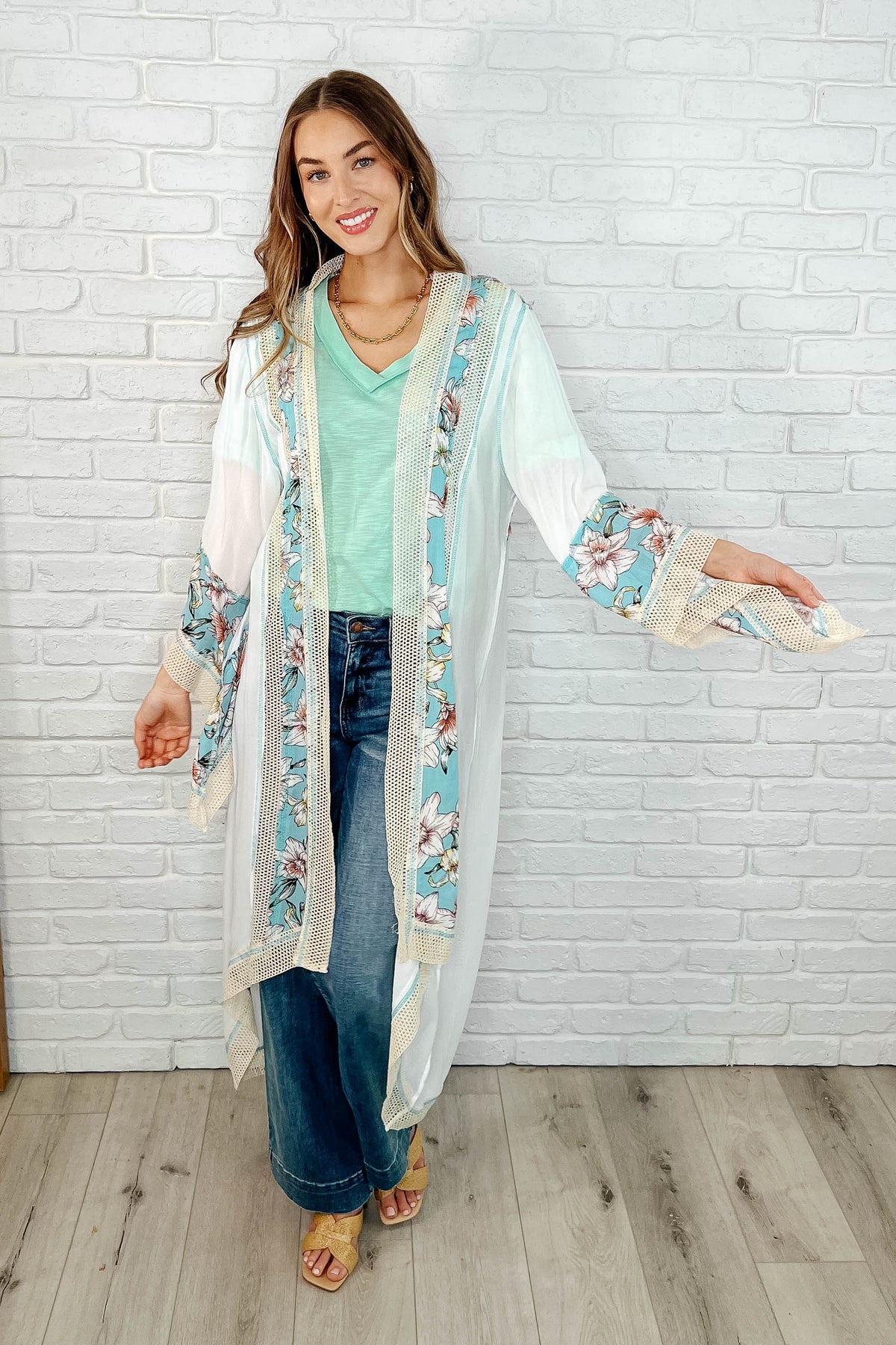 Always Flowing Open Front High Low Cardigan - 3/25/2025