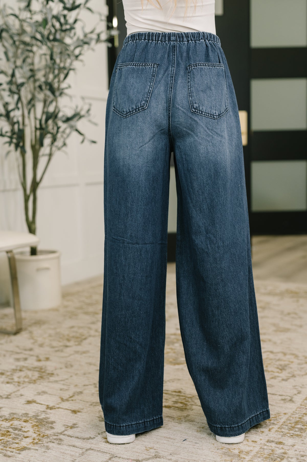Ashley High Waist Featherweight Palazzo Jean - 8/19/2026