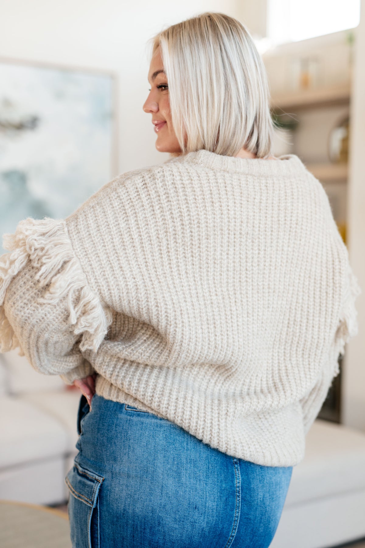 Ask Me About It Fringe Cardigan - 10/20/2025