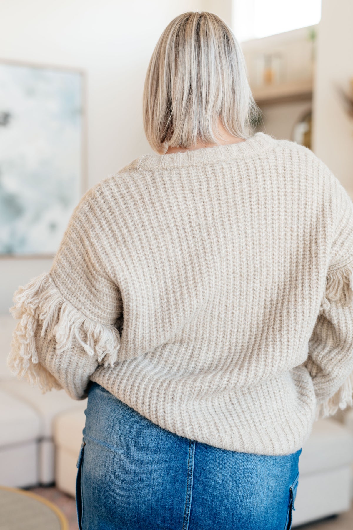 Ask Me About It Fringe Cardigan - 10/20/2025