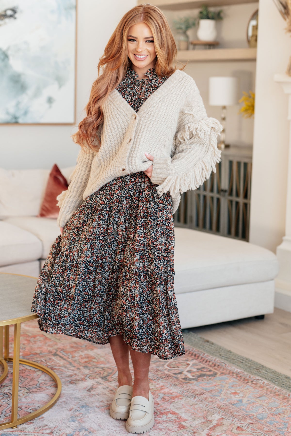 Ask Me About It Fringe Cardigan - 10/20/2025