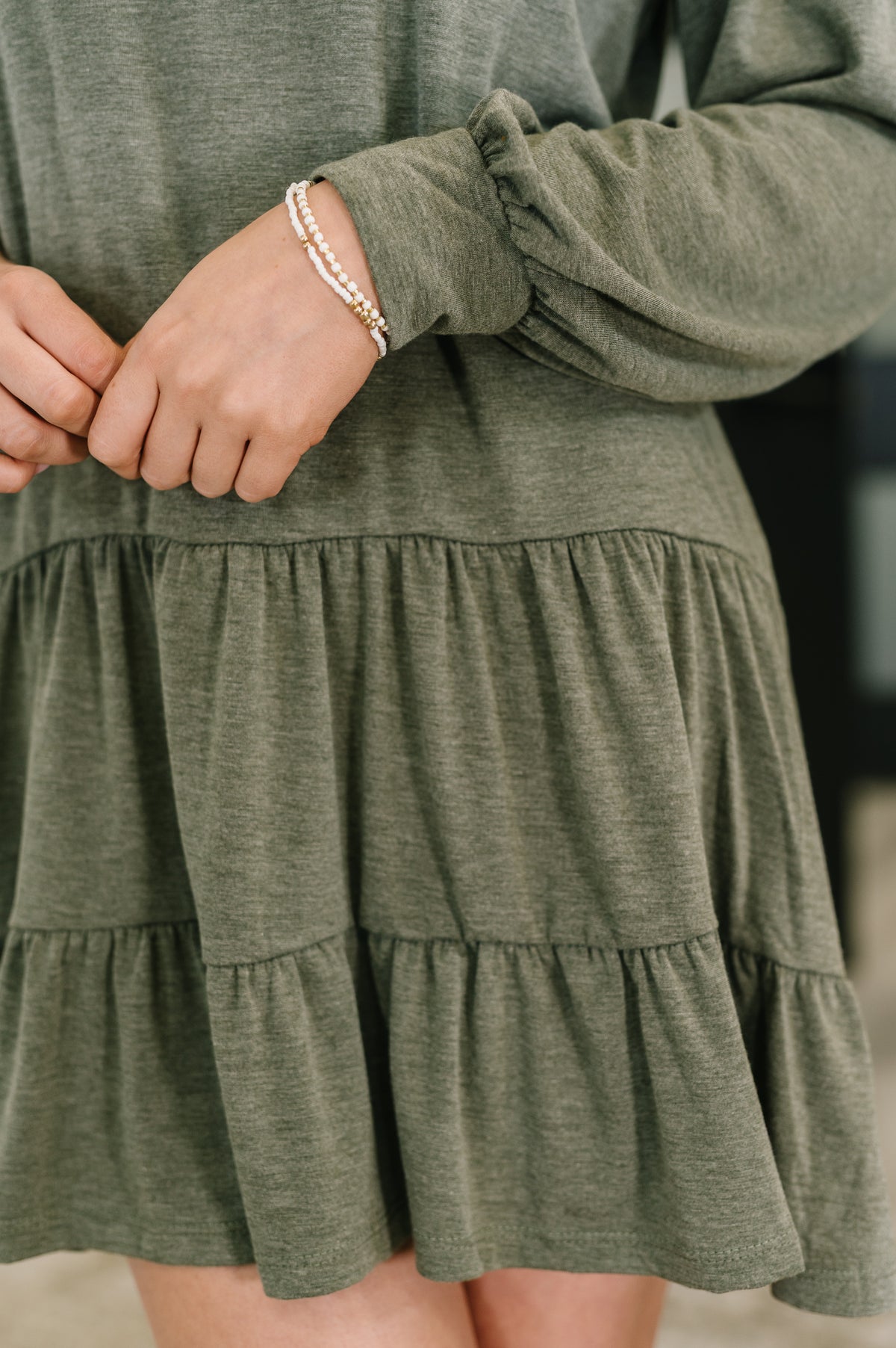 Autumn Breeze Long Sleeve Knit Dress - 10/28/2025