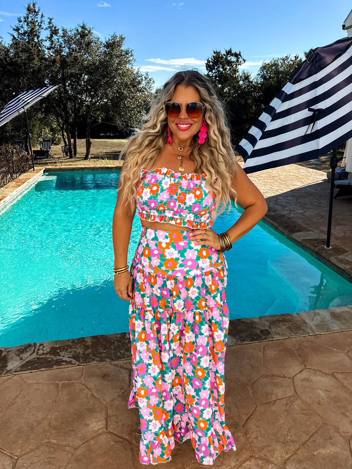 Amalfi Blooms Swim Set - RTS