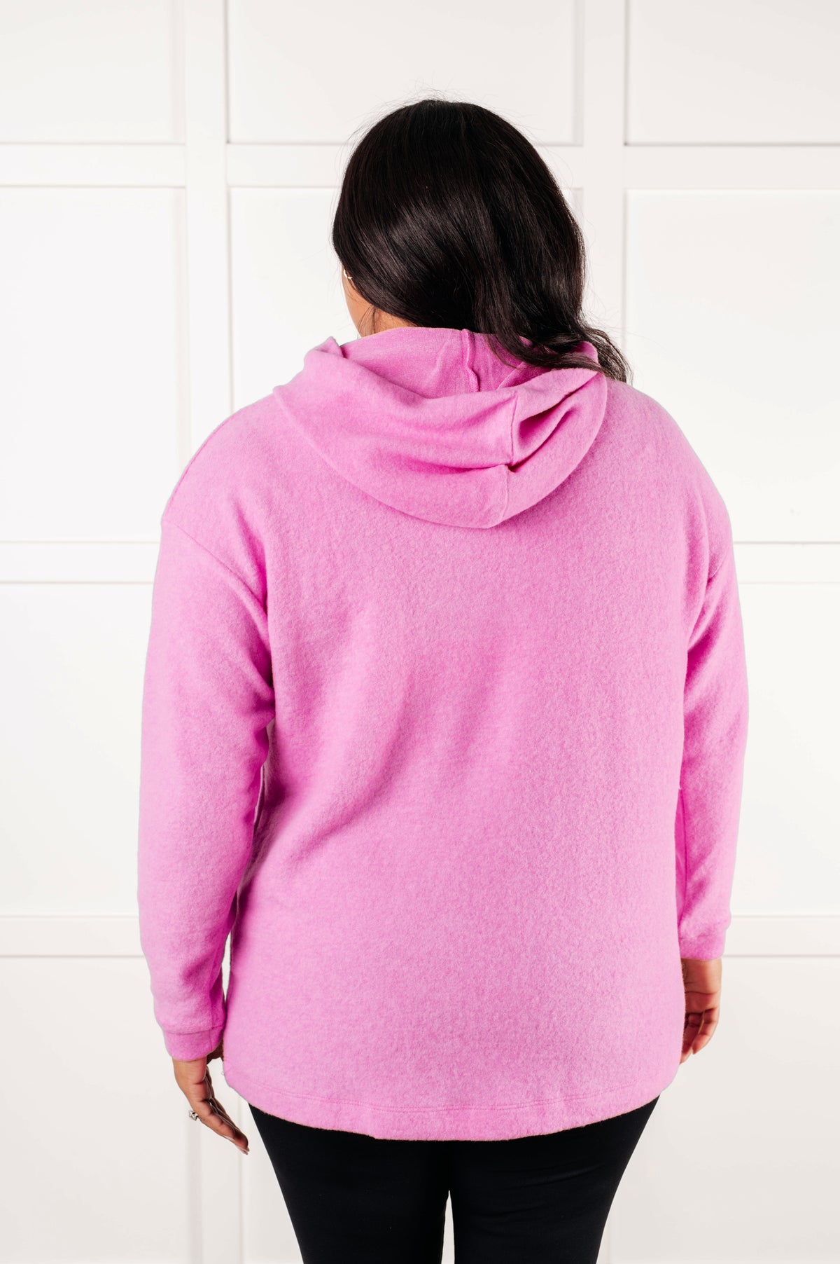 Basically My Favorite Hooded Pullover in Bright Mauve - 1/15/2025