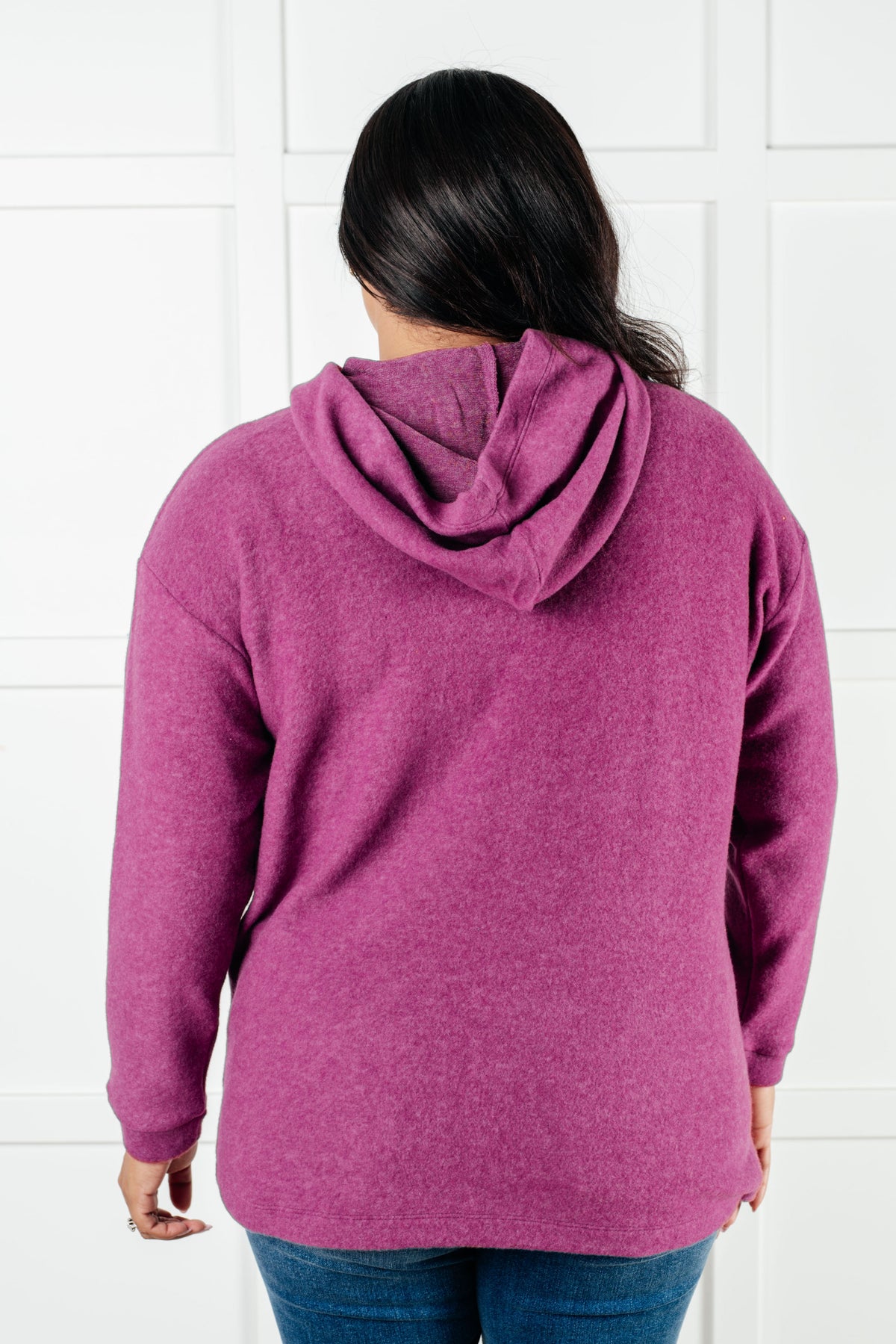 Basically My Favorite Hooded Pullover in Light Plum - 1/15/2025