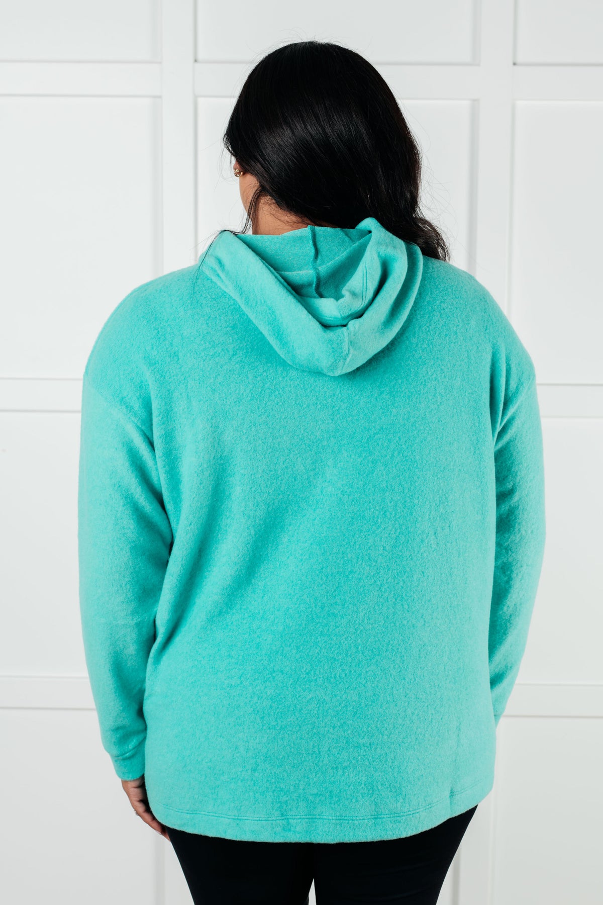 Basically My Favorite Hooded Pullover in Turquoise - 1/15/2025