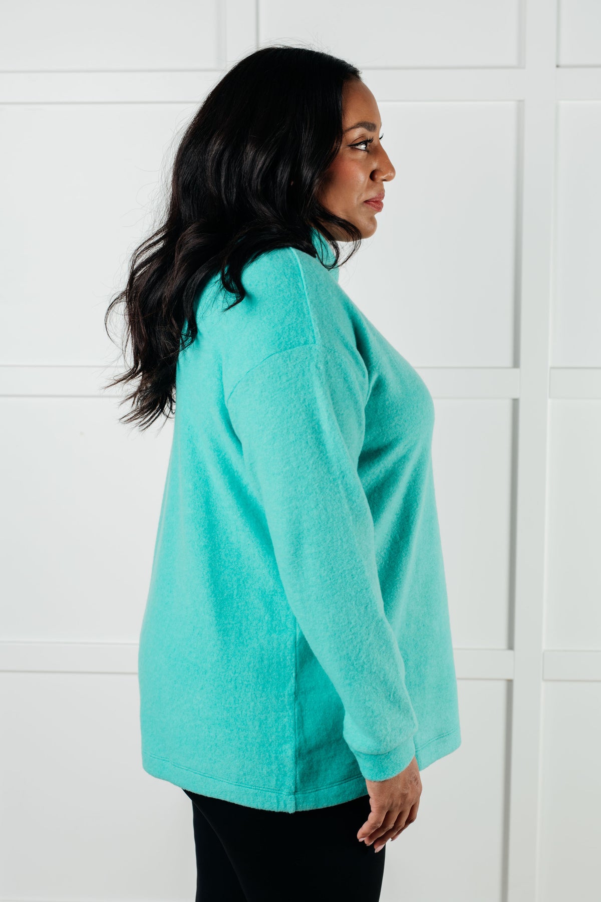 Basically My Favorite Hooded Pullover in Turquoise - 1/15/2025