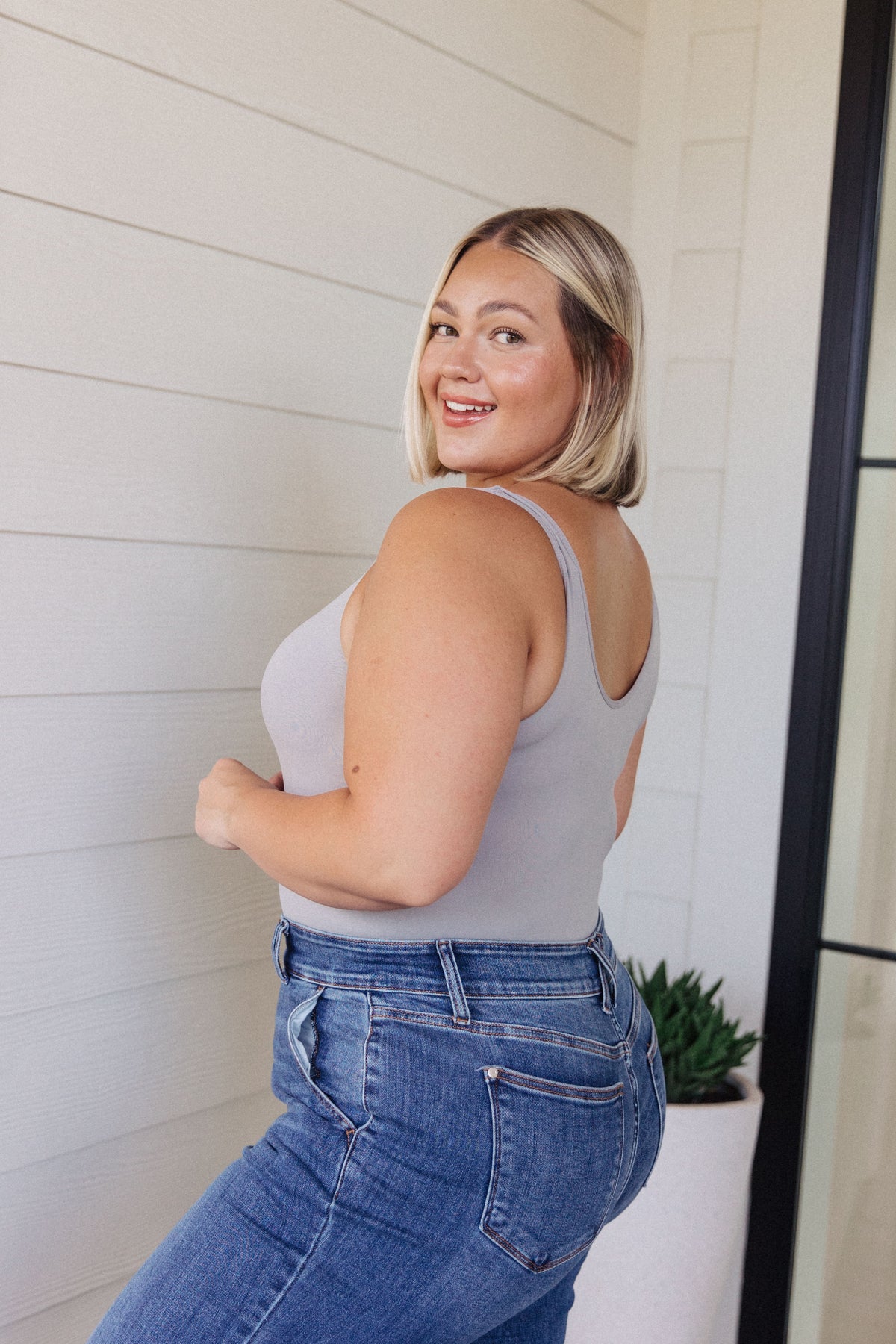 The Basics Bodysuit in Grey - 3/26/2026