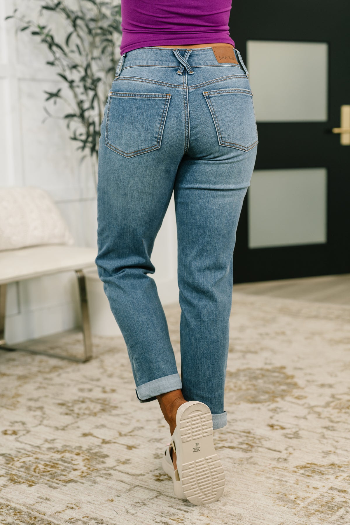 Becky Mid Rise Cool Denim Boyfriend  Jean - 6/10/2026