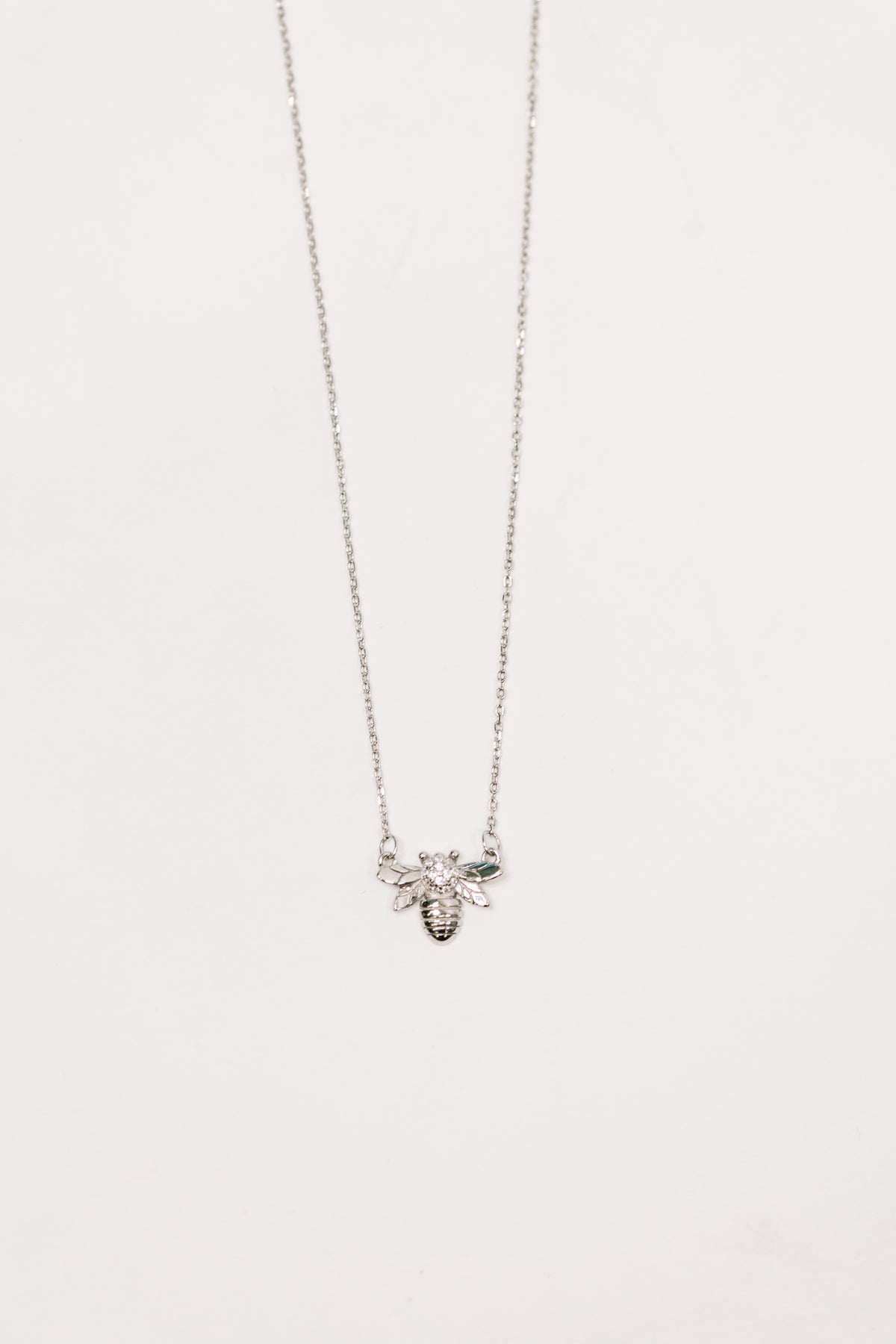 Bee Line Sterling Silver Necklace - 6/30/2026