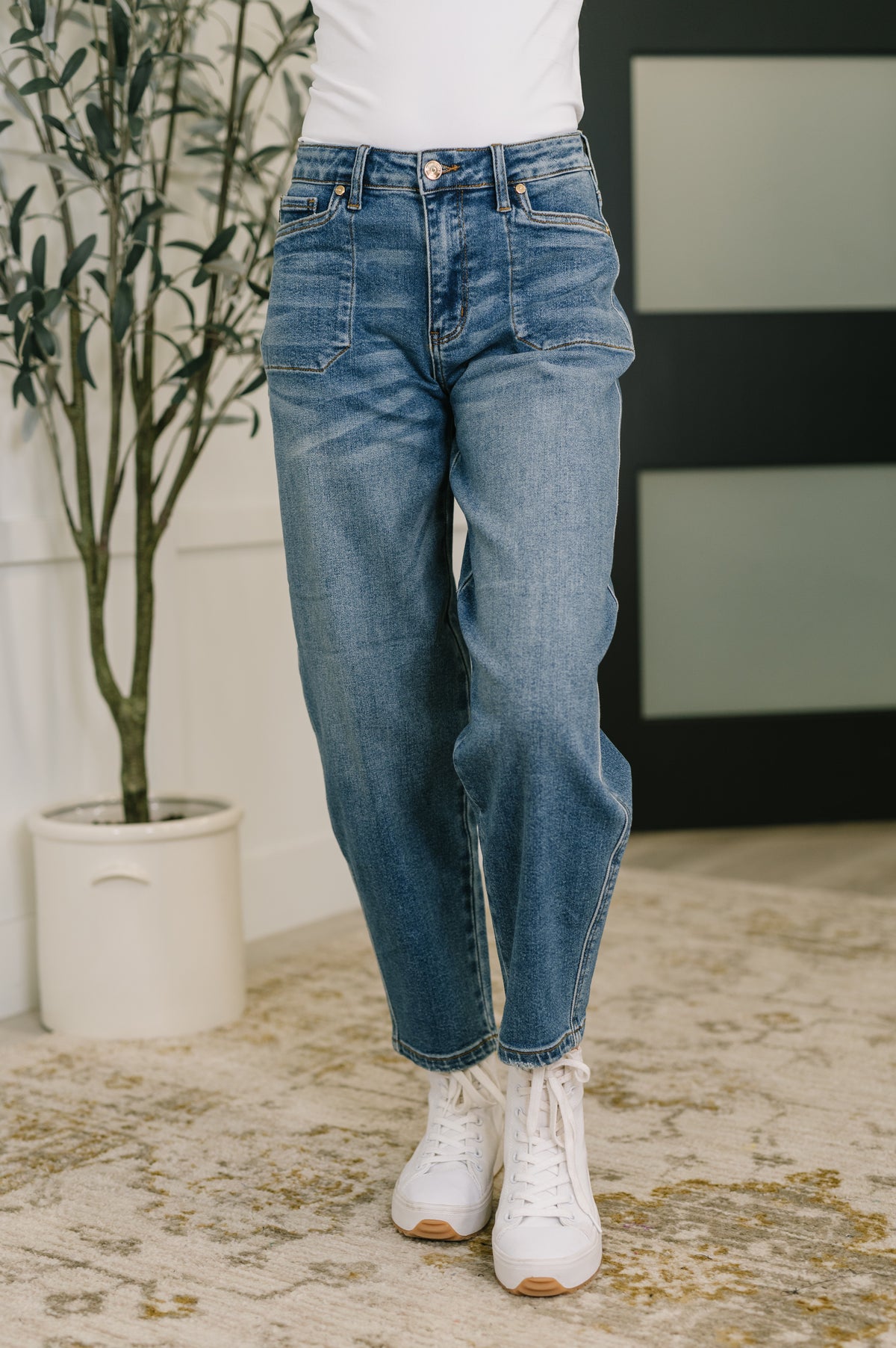 Bella High Waist Soft Barrel Stitch Thru Pocket - 8/20/2025