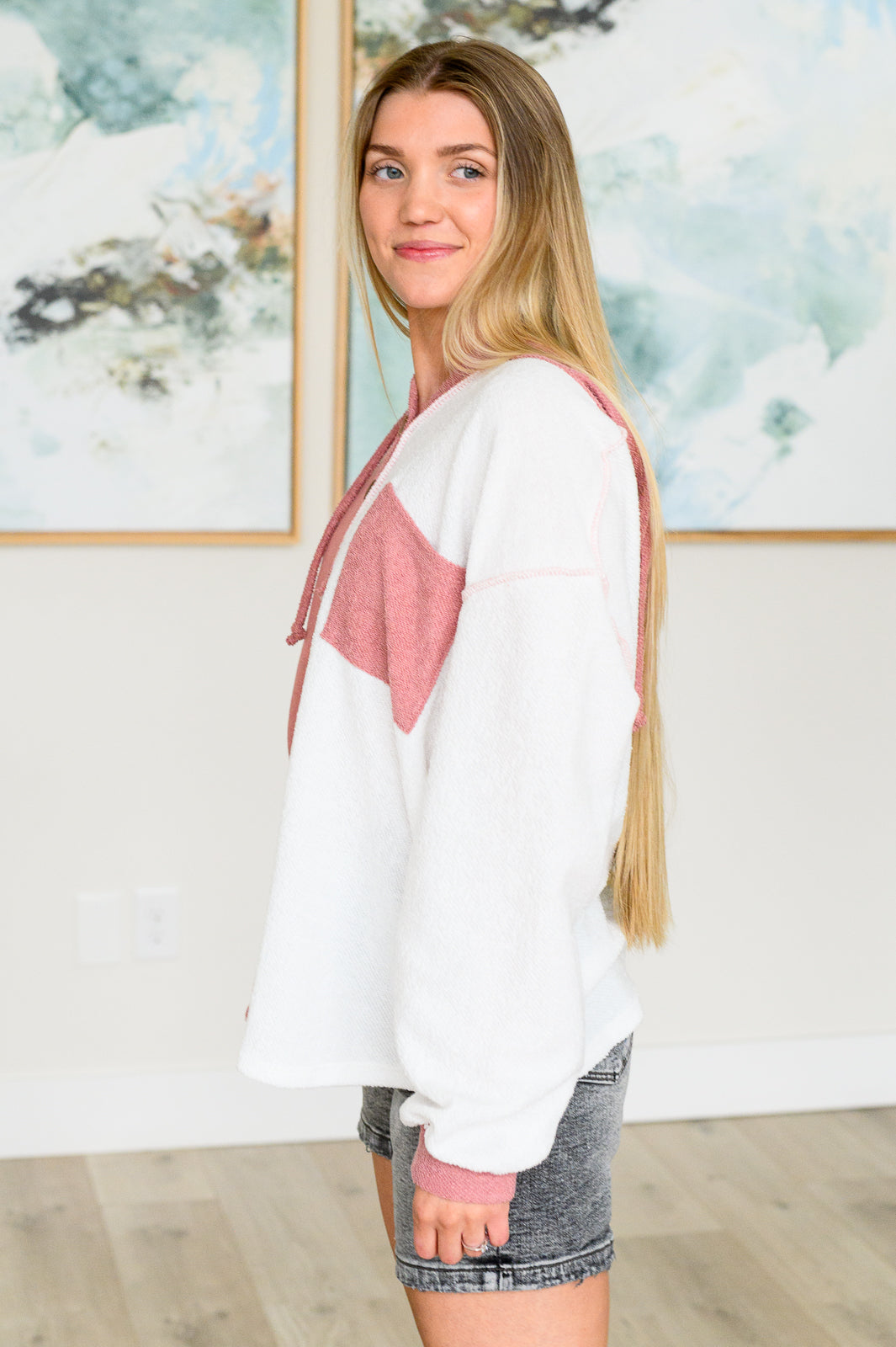 Best On The Block Color Block Hoodie - 9/20/2024