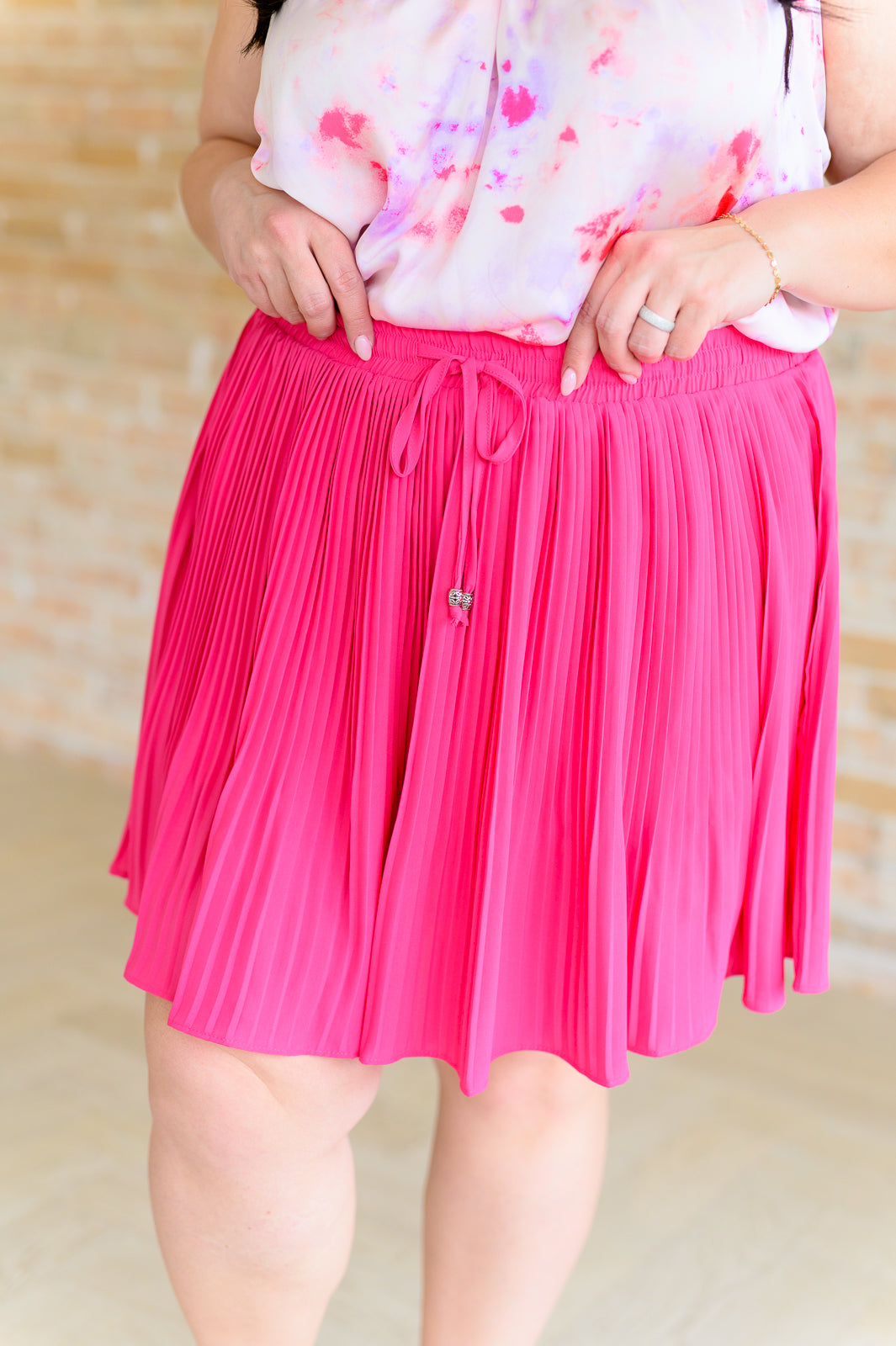 Bet Your Bottom Dollar Skirt in Hot Pink - 5/30/2024