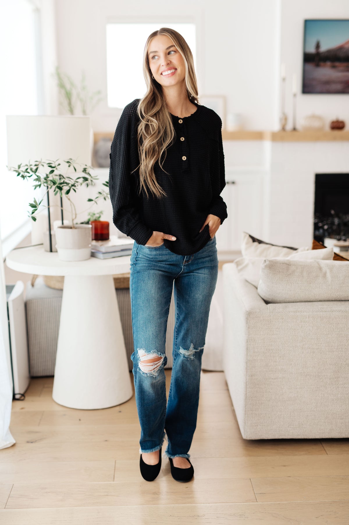 Better Than Best Henley Top - 8/21/2025