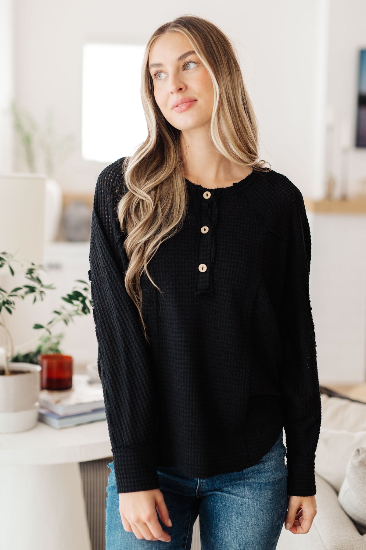 Better Than Best Henley Top - 8/21/2025