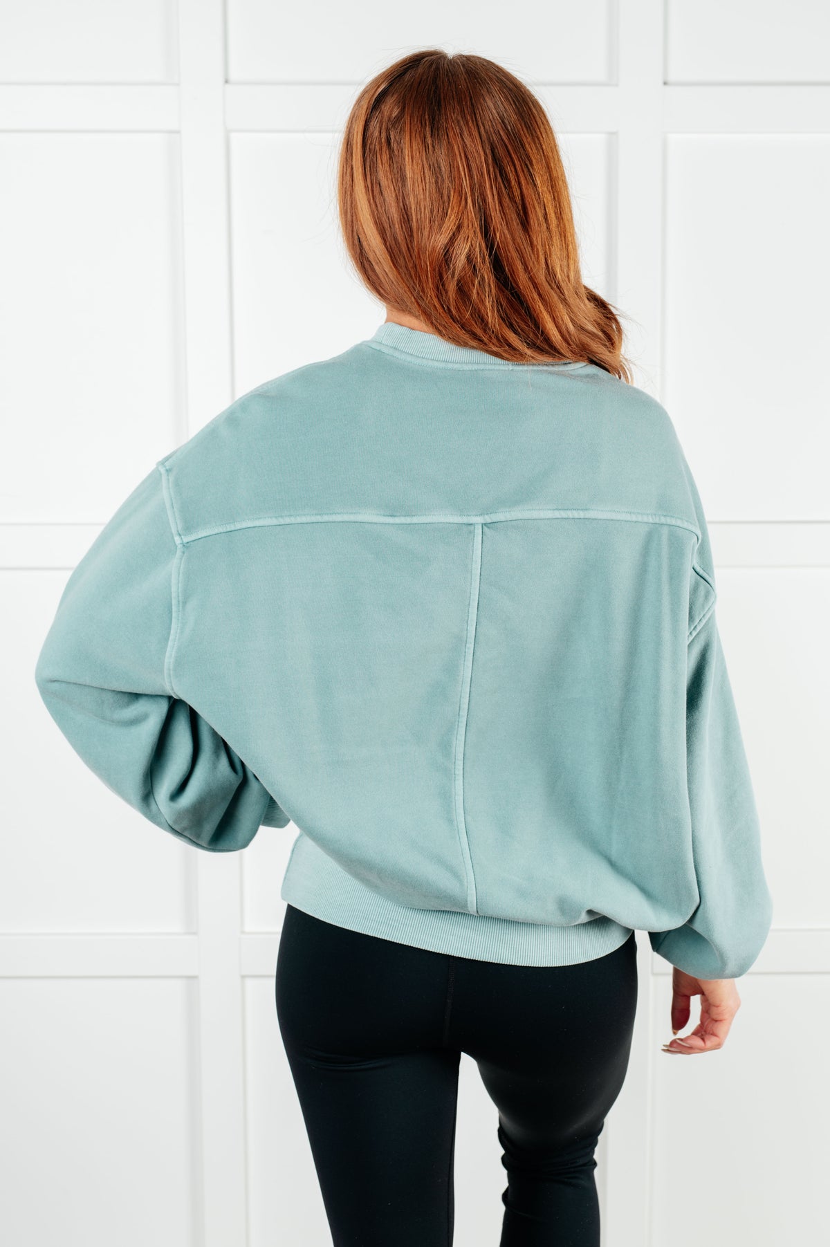 Beyond the Basics Pullover in Blue Grey - 1/8/2025