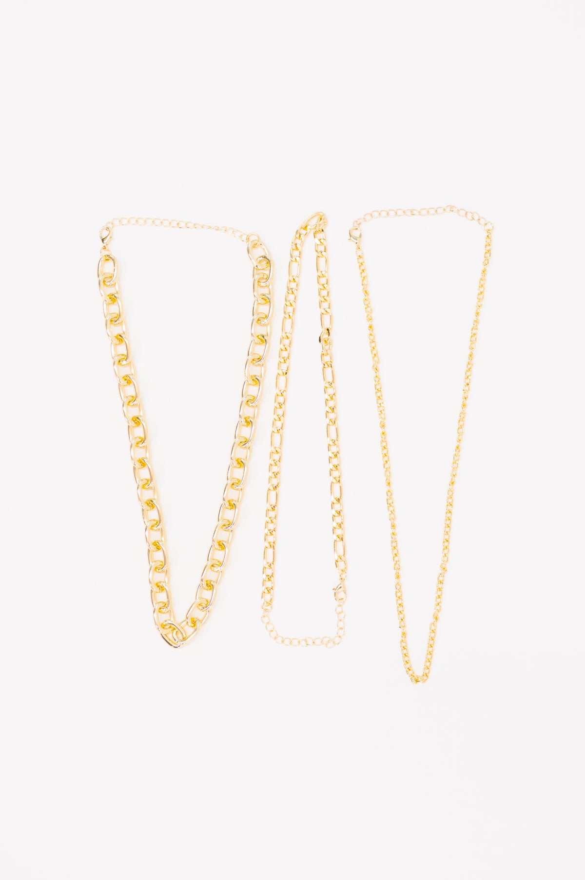 Big, Bold and Beautiful Layered Chunky Necklace in Gold - 3/10/2026