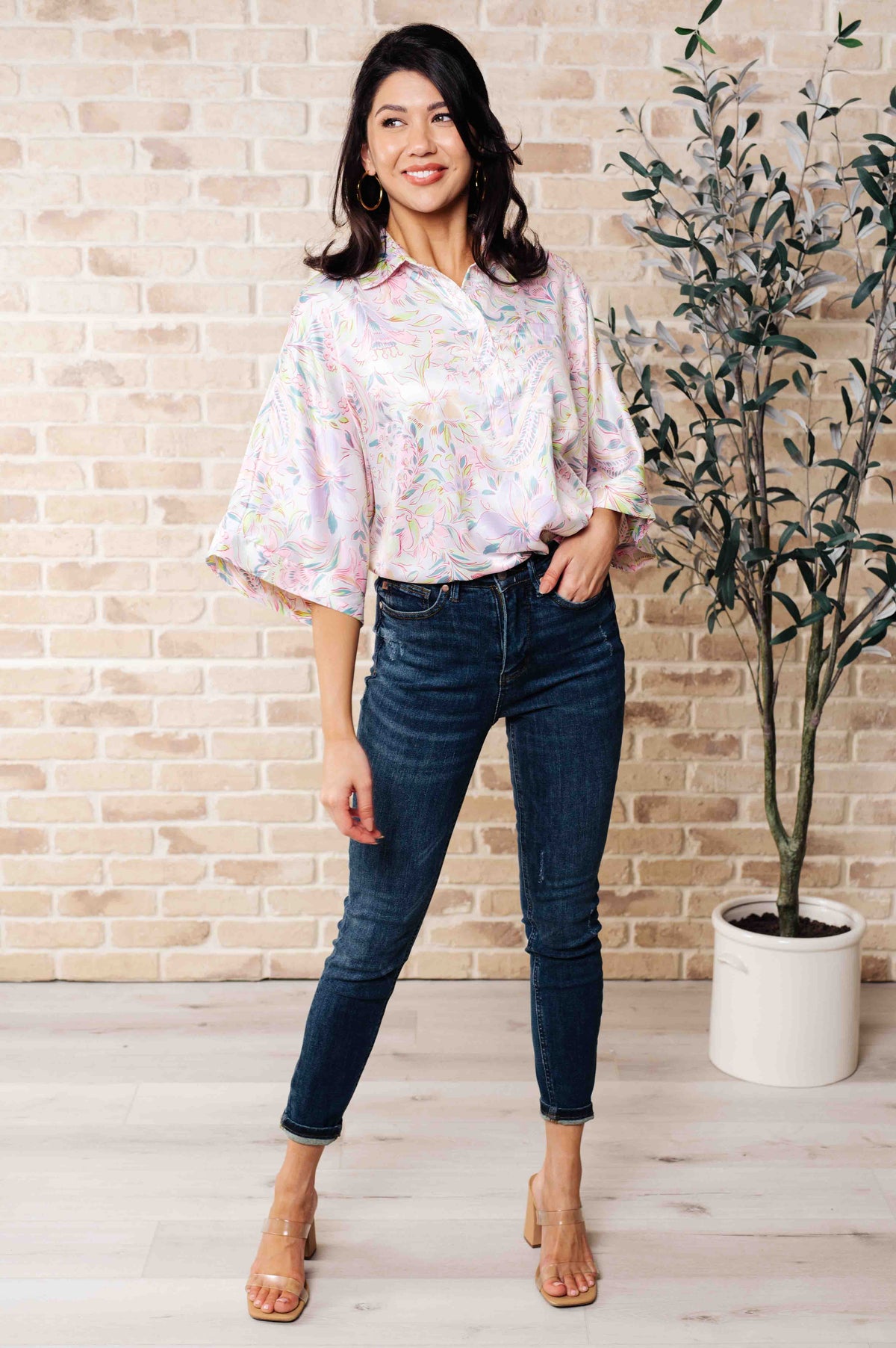 Blissful Botanicals Blouse - 3/20/2025