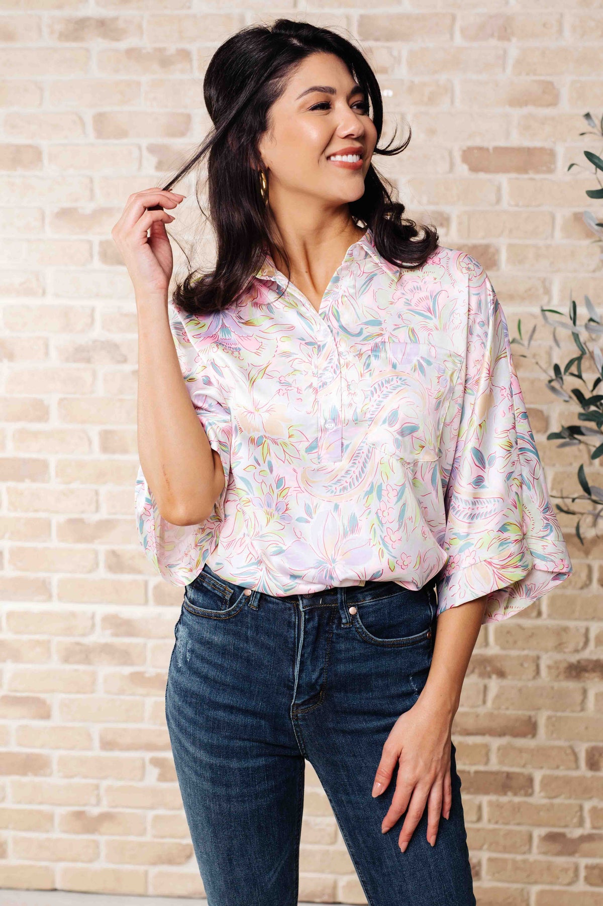 Blissful Botanicals Blouse - 3/20/2025