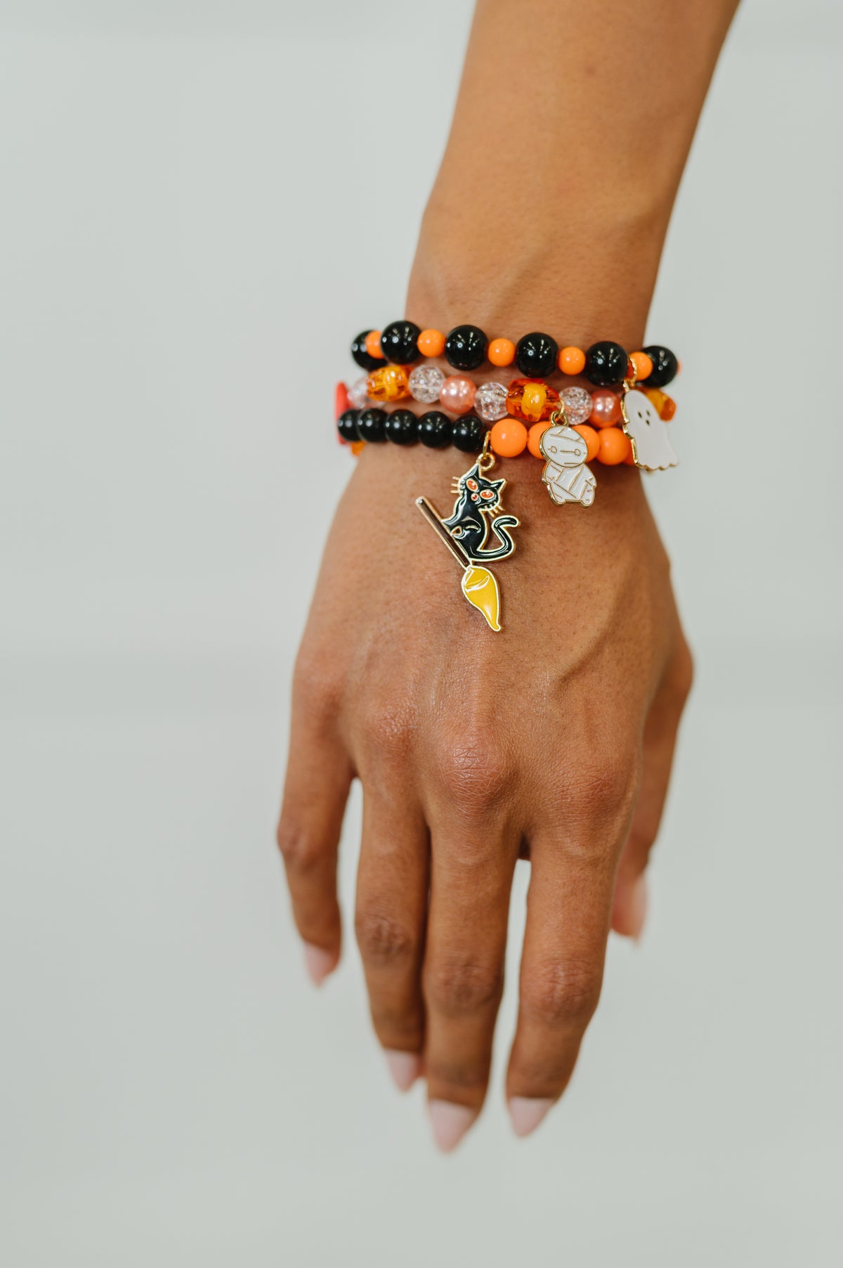 Boo Crew Elastic Beaded Bracelet Stack - 9/19/2025