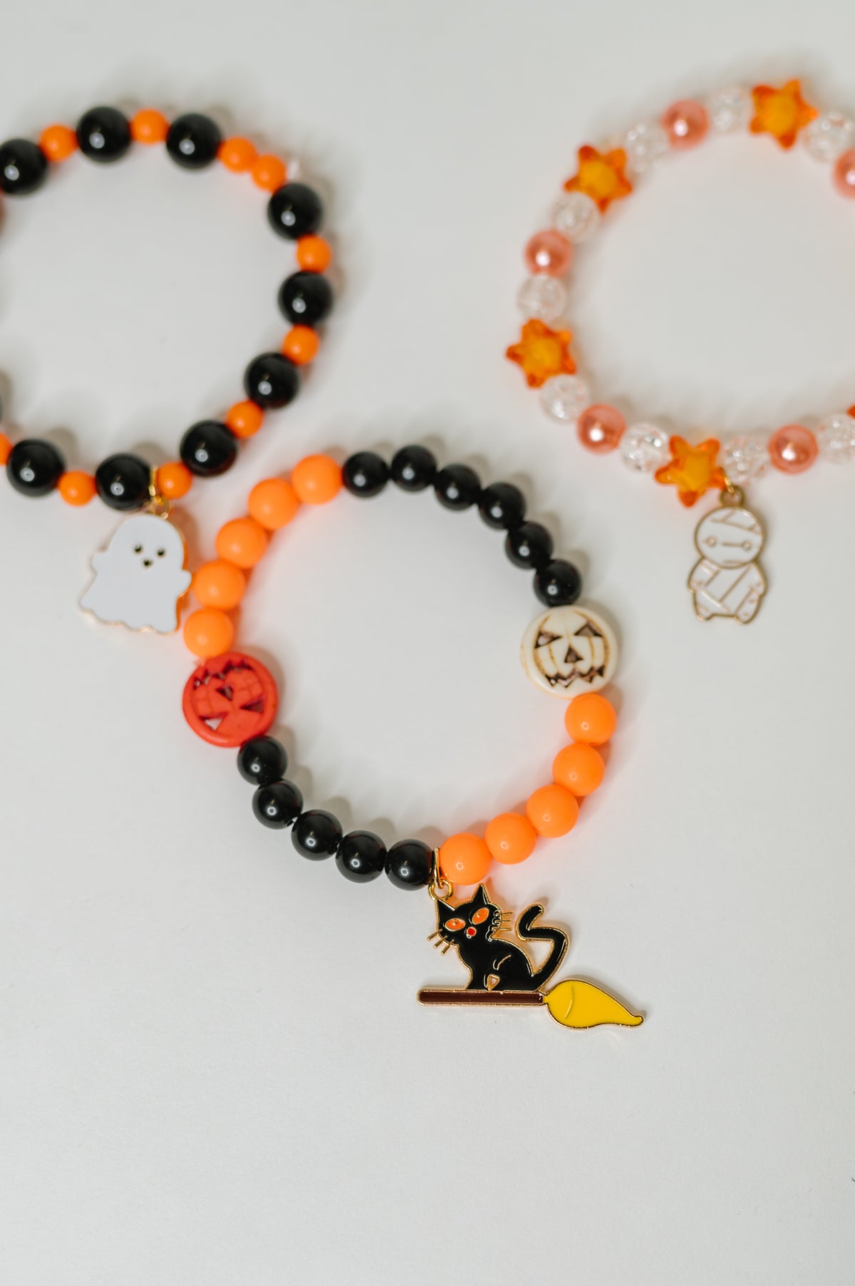 Boo Crew Elastic Beaded Bracelet Stack - 9/19/2025