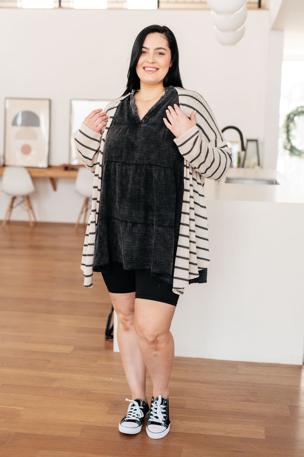 Borrowed Time Mineral Wash V-Neck Dress - 11/6/2025