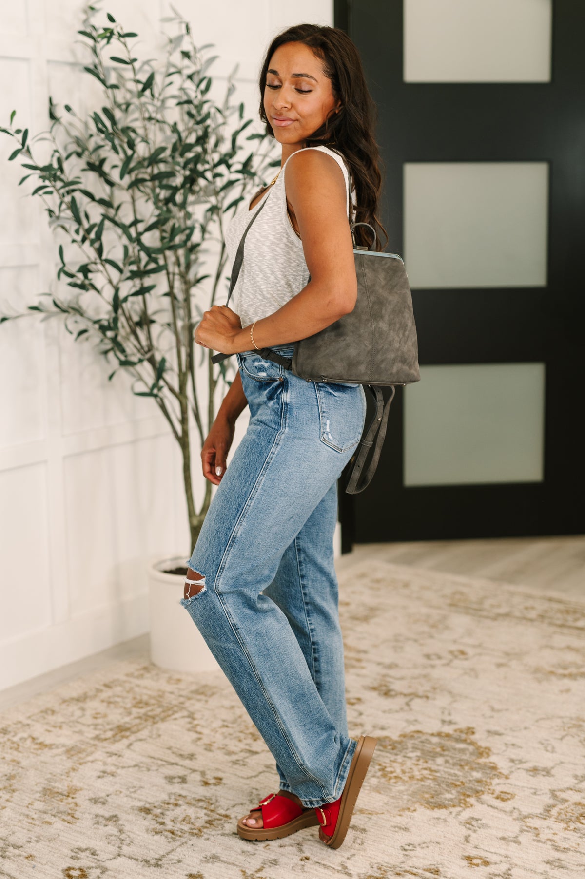 Bridget Backpack in Charcoal - 6/27/2025