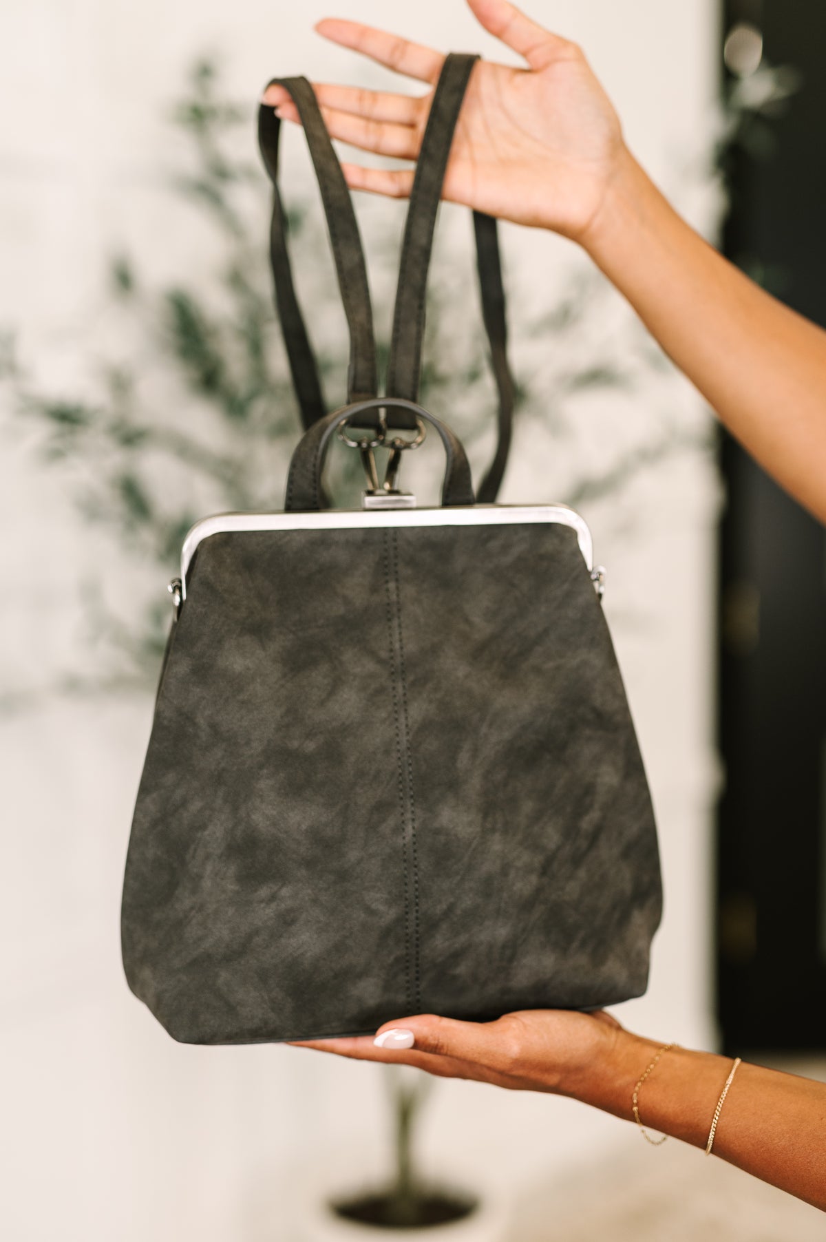Bridget Backpack in Charcoal - 6/27/2025