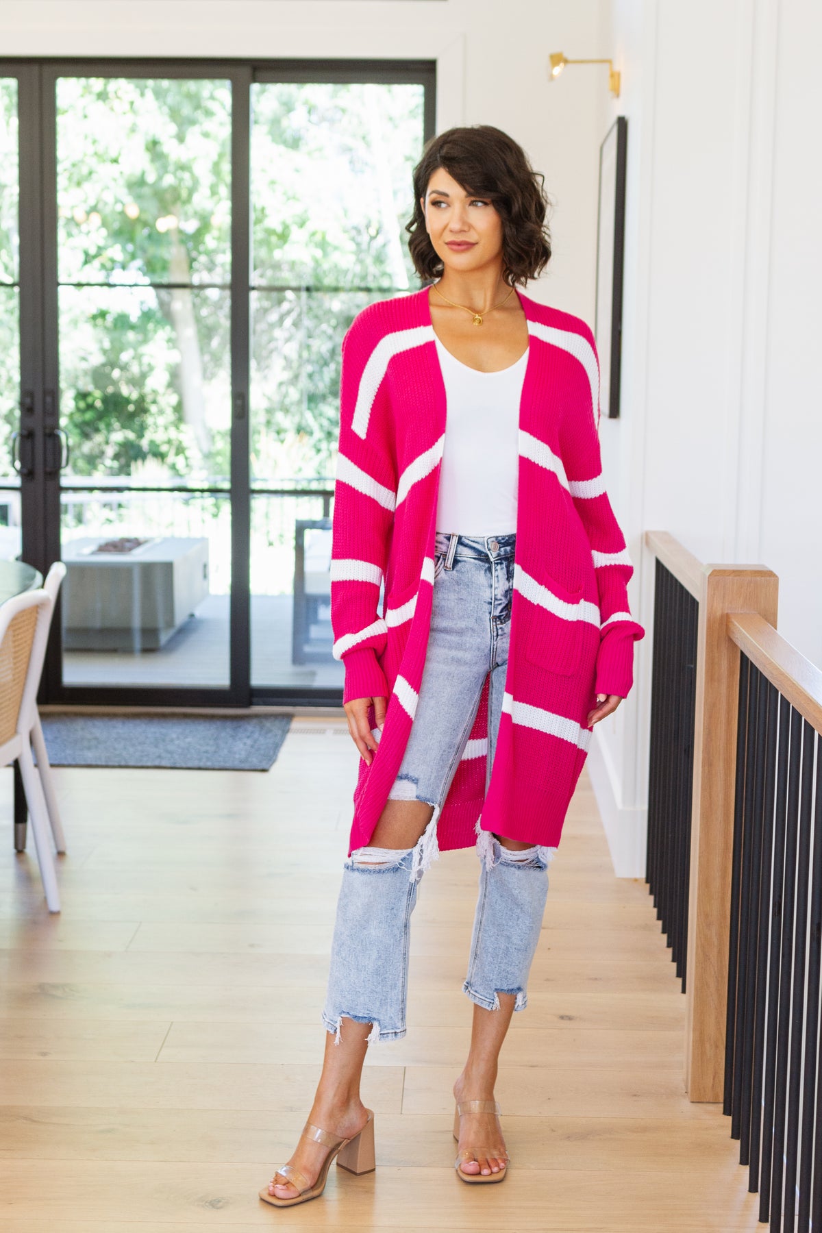 Brighter is Better Striped Cardigan - 8/8/2023